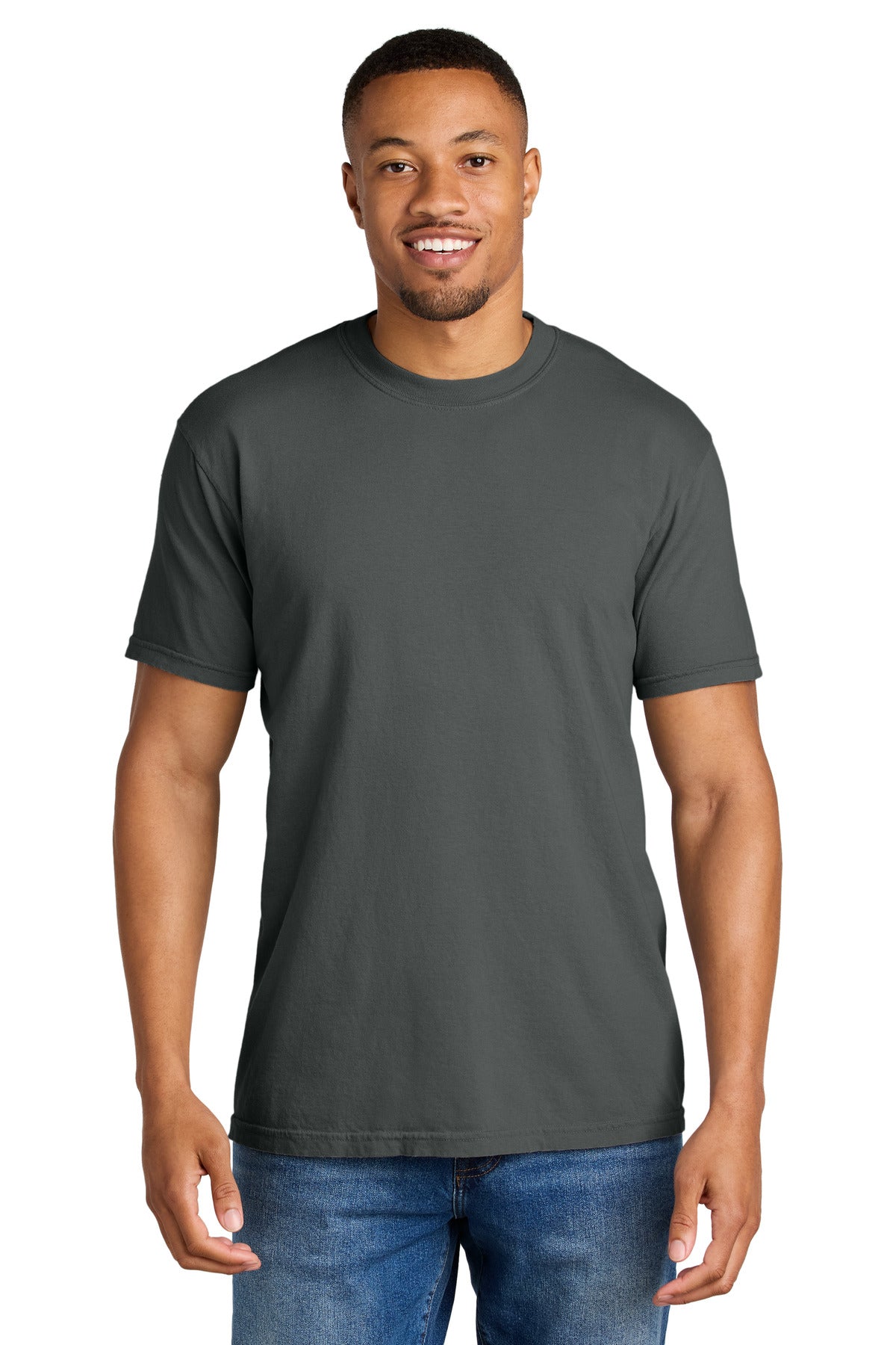 Custom Pepper Heavyweight Tee 1717, personalized by SanCanDo Swag in Argyle, TX