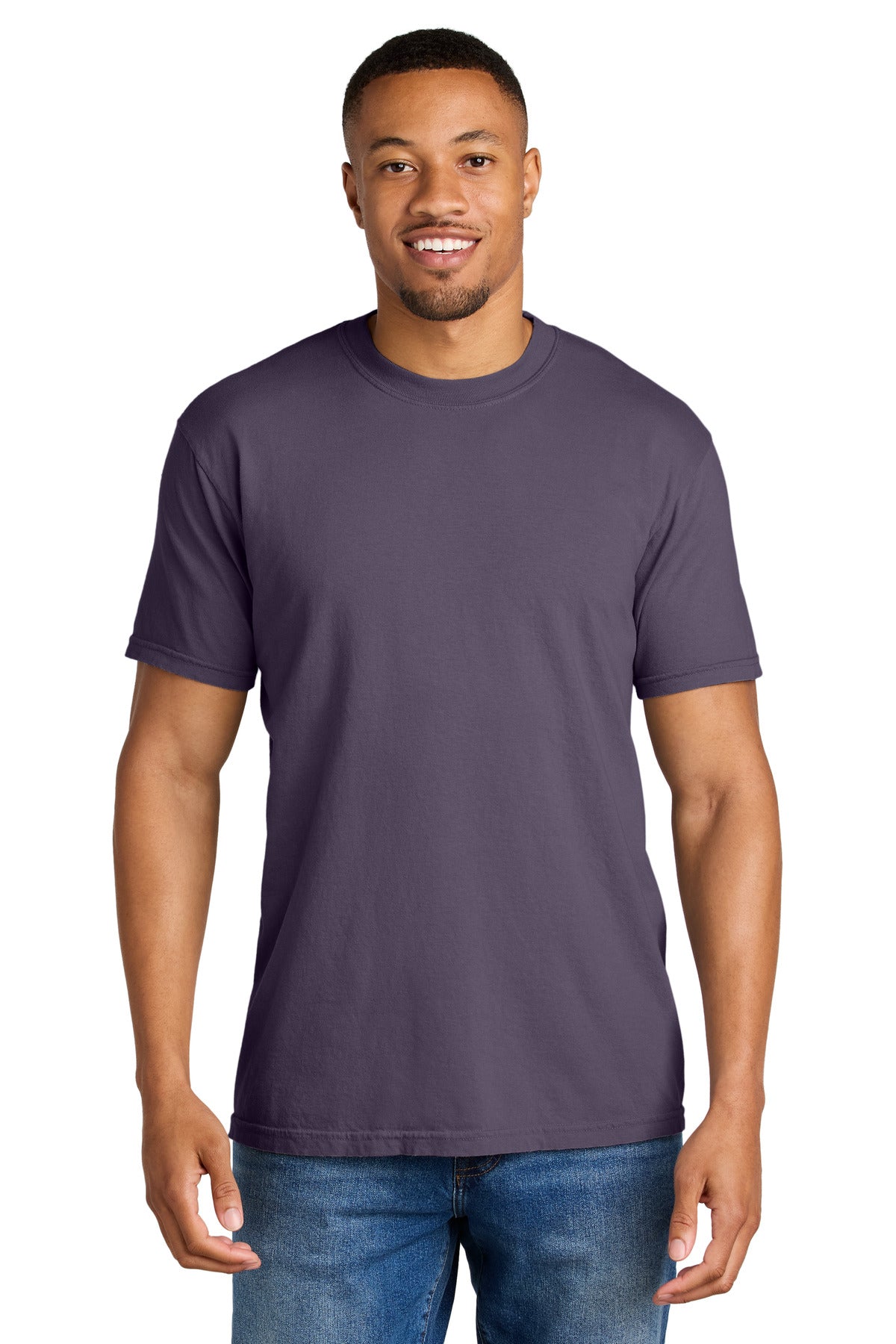 Custom Wine Heavyweight Tee 1717, personalized by SanCanDo Swag in Argyle, TX