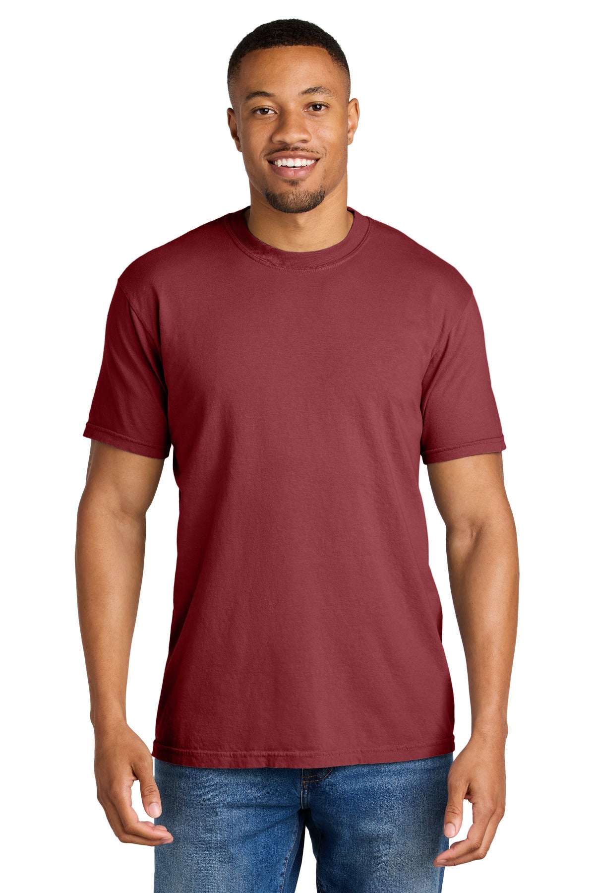 Custom Chili Heavyweight Tee 1717, personalized by SanCanDo Swag in Argyle, TX