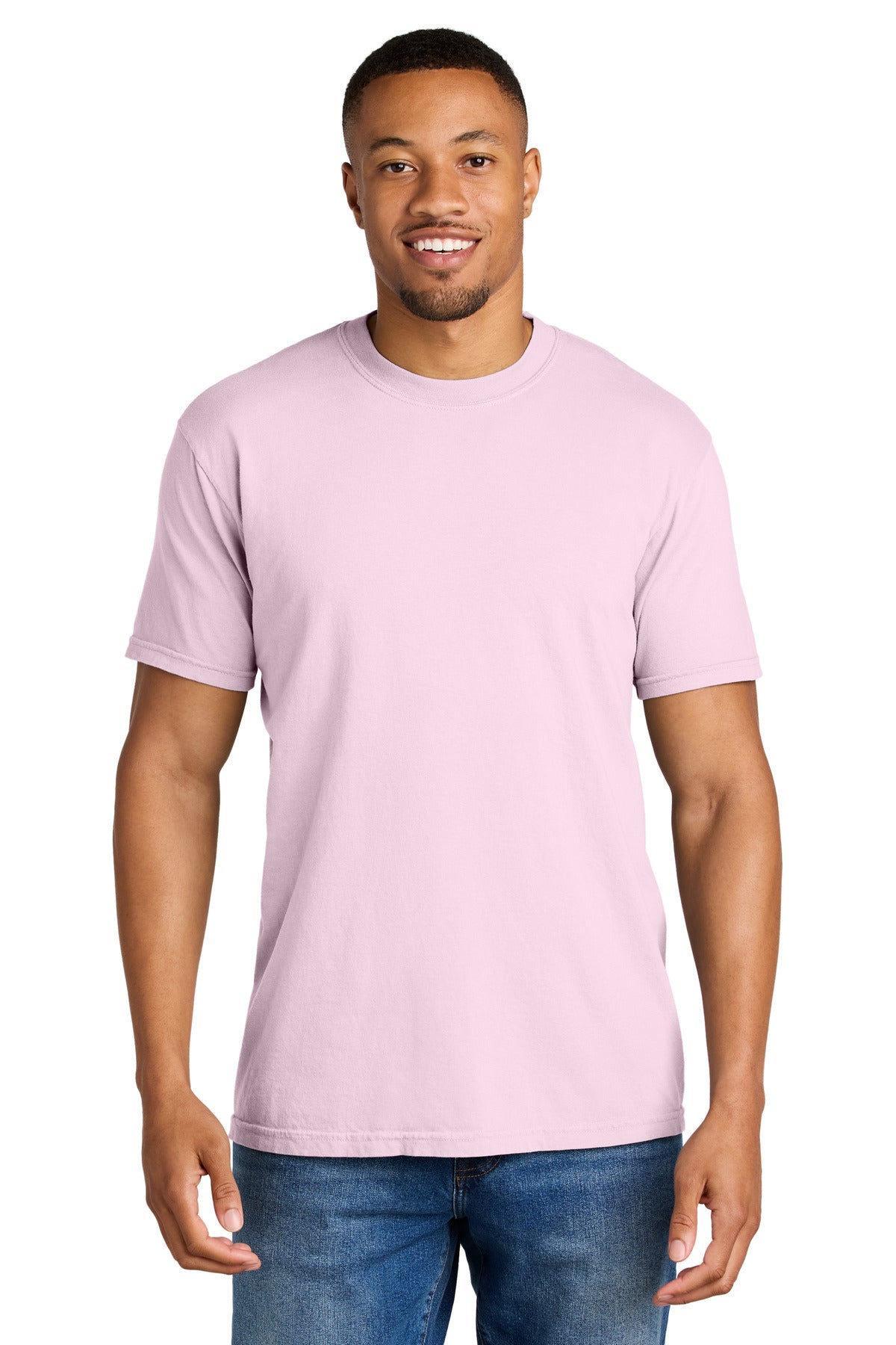 Custom Blossom Heavyweight Tee 1717, personalized by SanCanDo Swag in Argyle, TX