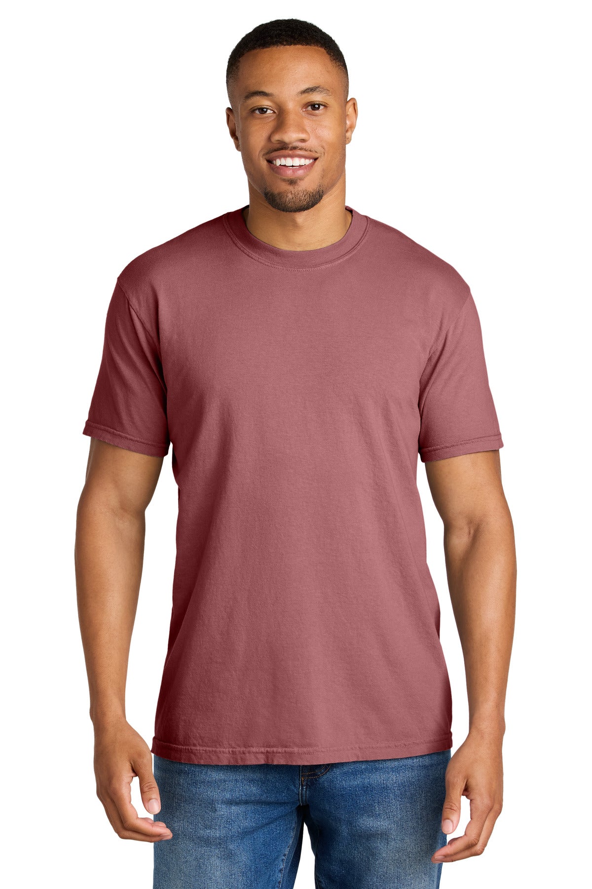 Custom Brick Heavyweight Tee 1717, personalized by SanCanDo Swag in Argyle, TX