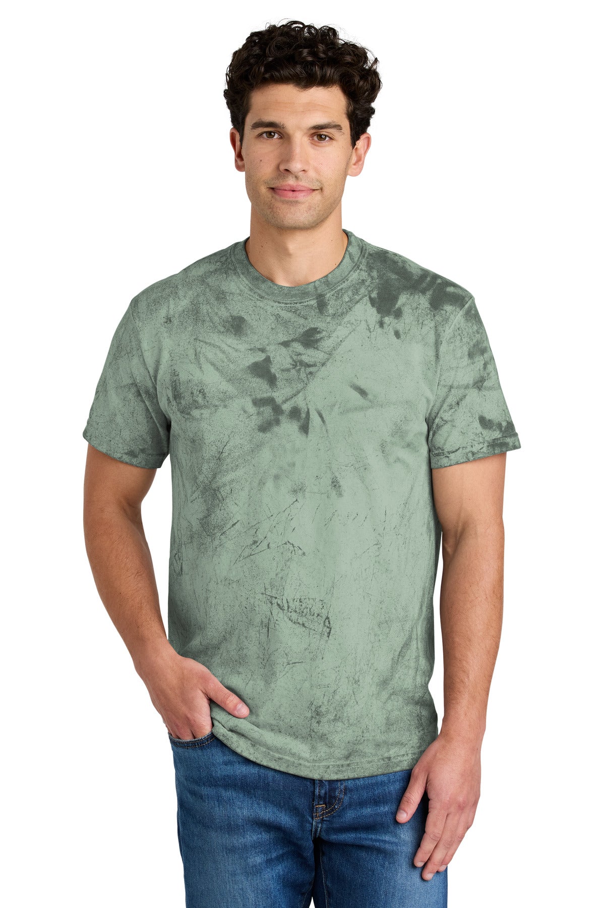 Custom Fern Heavyweight Color Blast Tee 1745, personalized by SanCanDo Swag in Argyle, TX