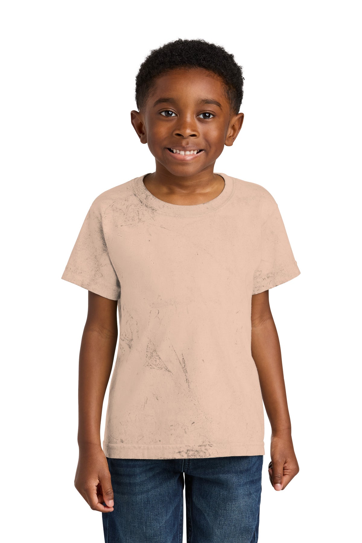 Custom Umber Youth Heavyweight Color Blast Tee 1745Y, personalized by SanCanDo Swag in Argyle, TX