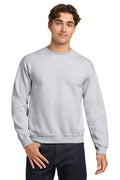 Custom Ash Heavy Blend Crewneck 18000, personalized by SanCanDo Swag in Argyle, TX