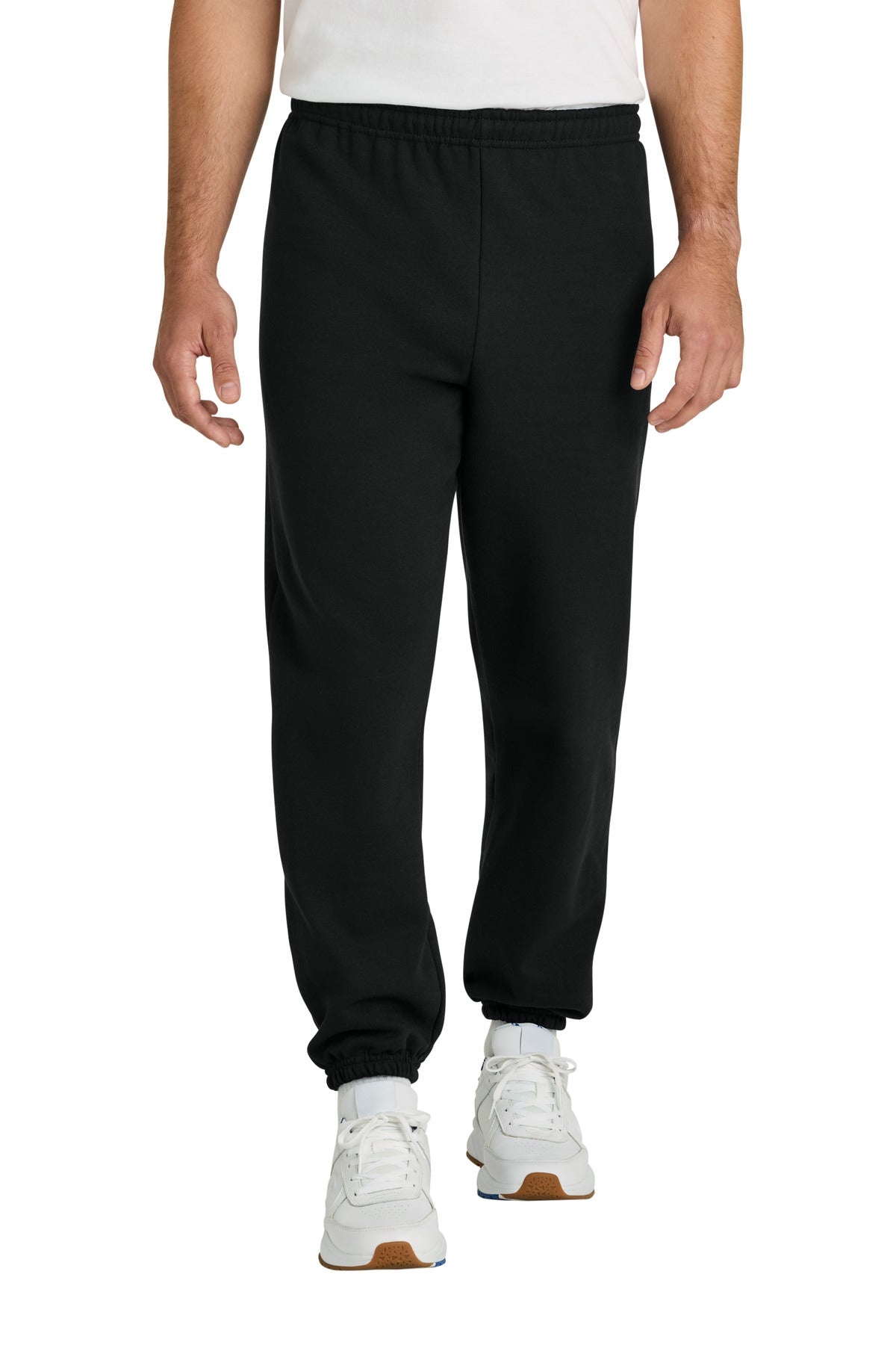 Custom Black Heavy Blend Sweatpant 18200, personalized by SanCanDo Swag in Argyle, TX
