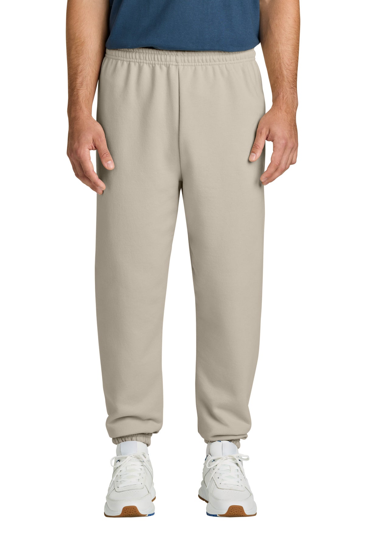 Custom Sand Heavy Blend Sweatpant 18200, personalized by SanCanDo Swag in Argyle, TX