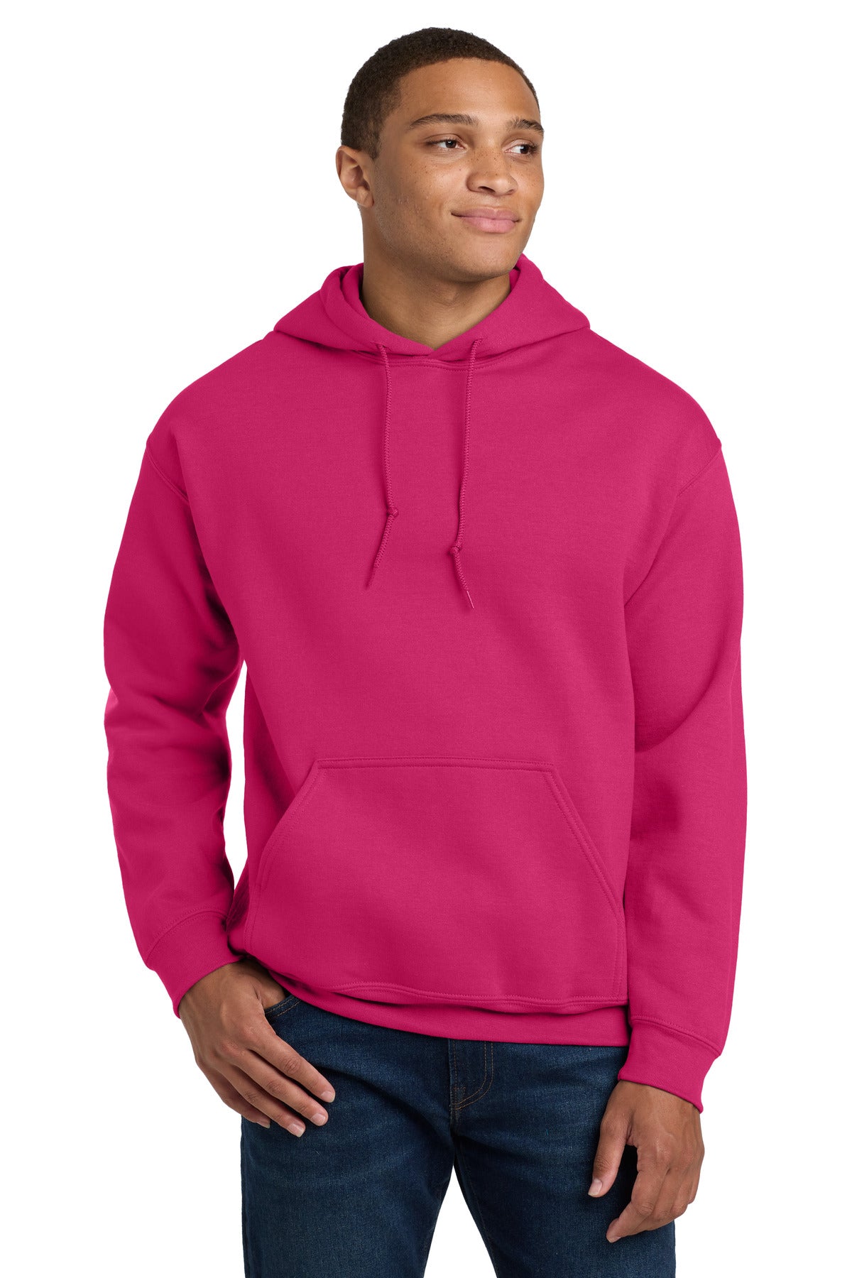 Custom Heliconia Heavy Blend Hoodie 18500, personalized by SanCanDo Swag in Argyle, TX