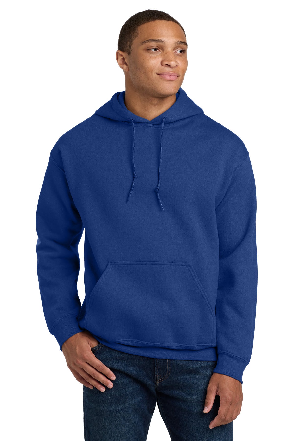 Custom Fan Deep Royal Heavy Blend Hoodie 18500, personalized by SanCanDo Swag in Argyle, TX