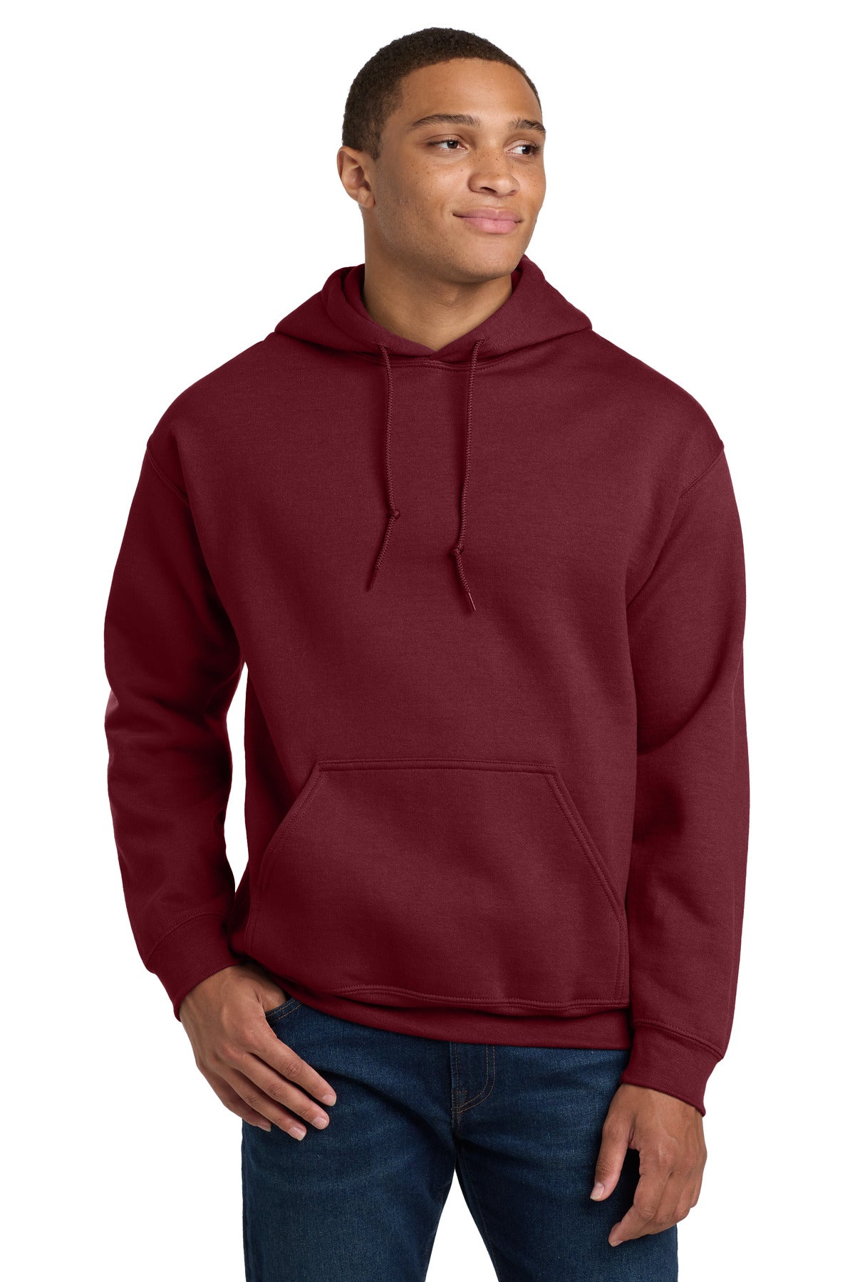 Custom Garnet Heavy Blend Hoodie 18500, personalized by SanCanDo Swag in Argyle, TX