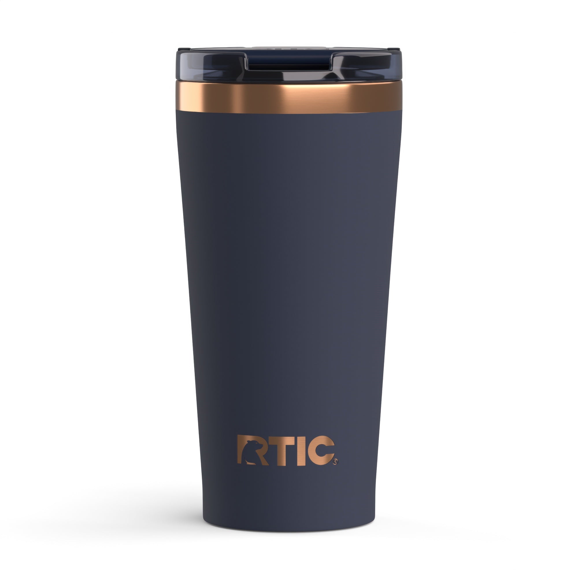 Custom Dark Midnight Dust RTIC 18 oz Happy Hour Pint Tumbler, personalized by SanCanDo Swag in Argyle, TX