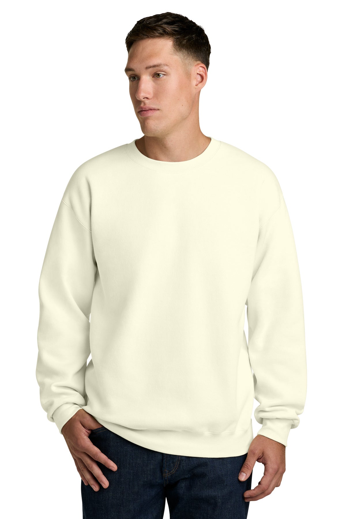 Custom Off White Hammer Maxweight Crewneck 19000, personalized by SanCanDo Swag in Argyle, TX