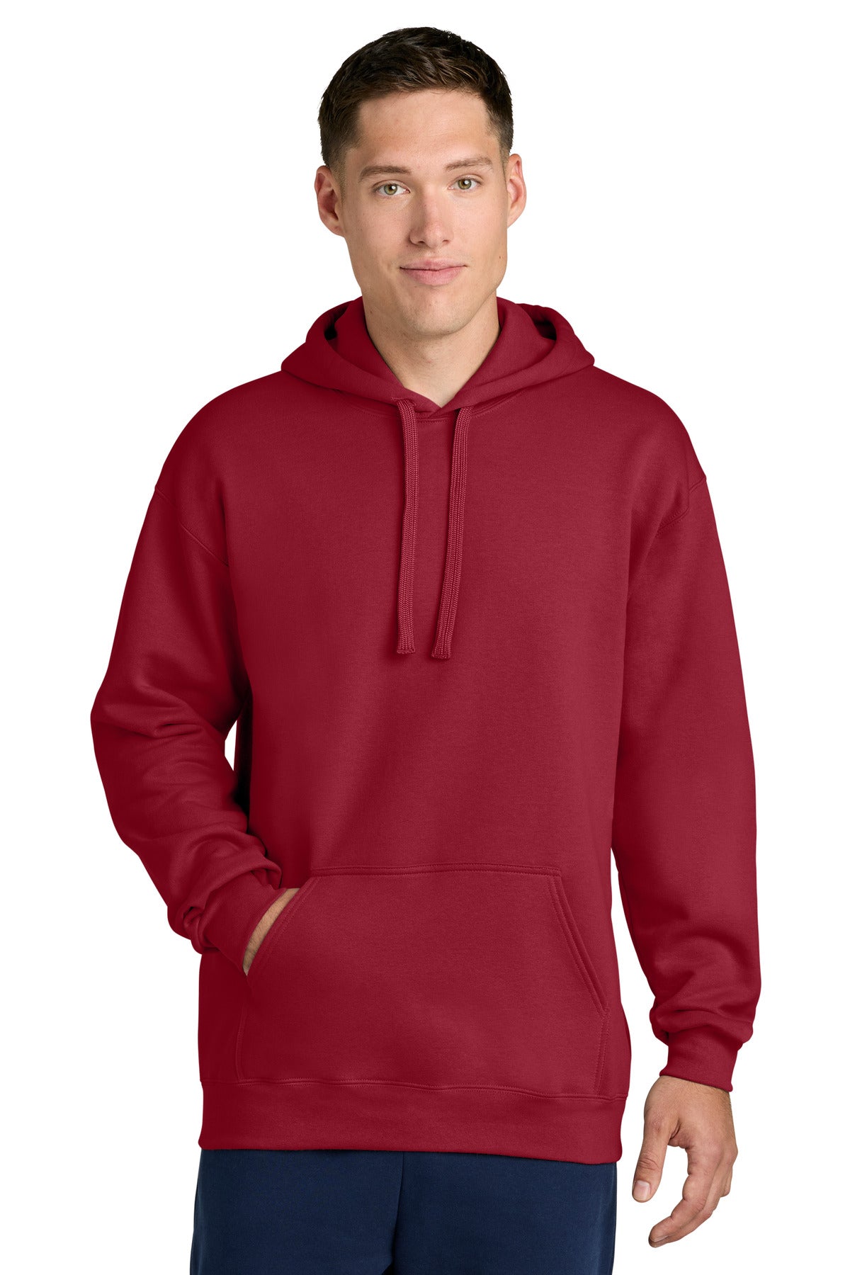 Custom Cherry Red Hammer Maxweight Hoodie 19500, personalized by SanCanDo Swag in Argyle, TX