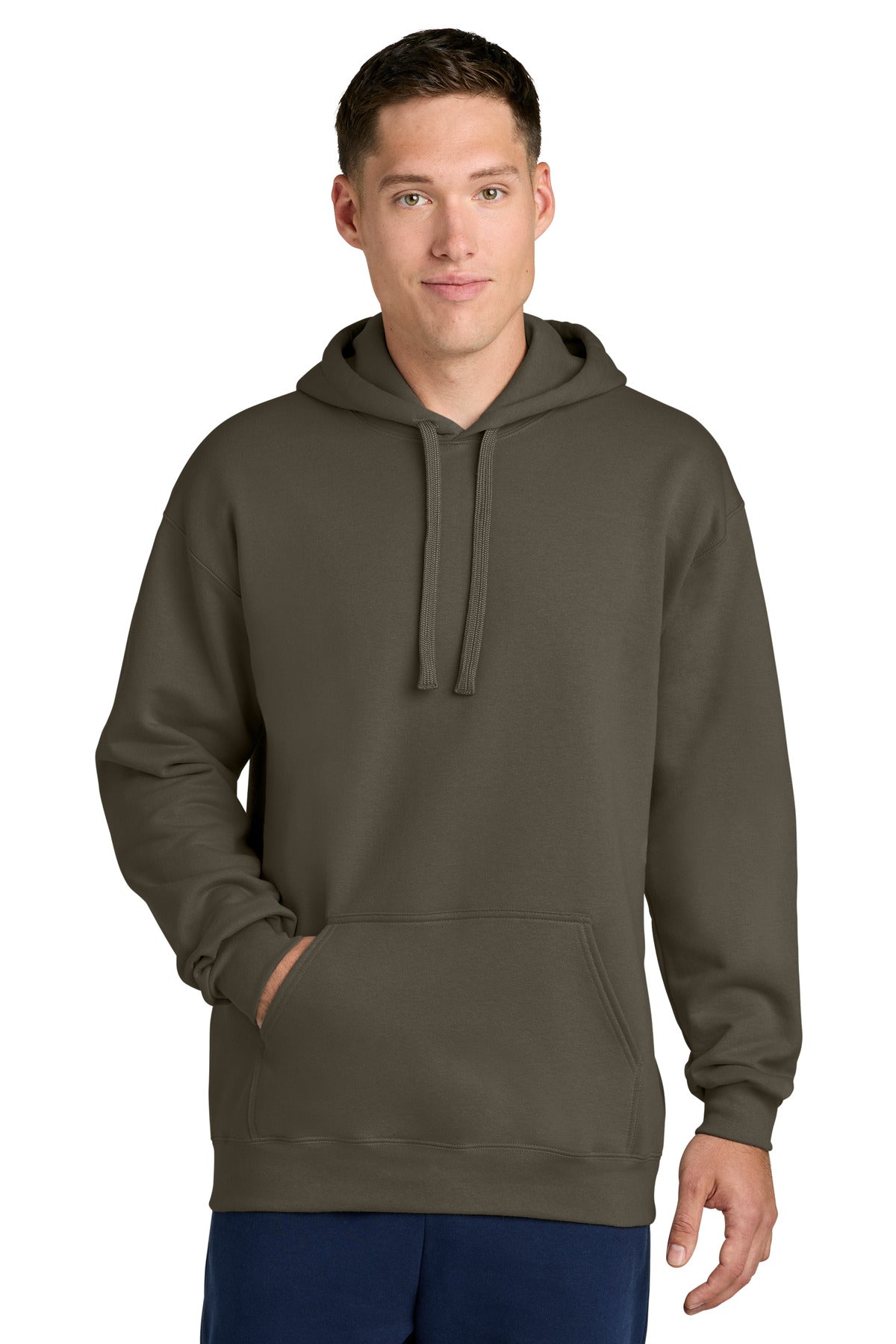 Custom Olive Hammer Maxweight Hoodie 19500, personalized by SanCanDo Swag in Argyle, TX