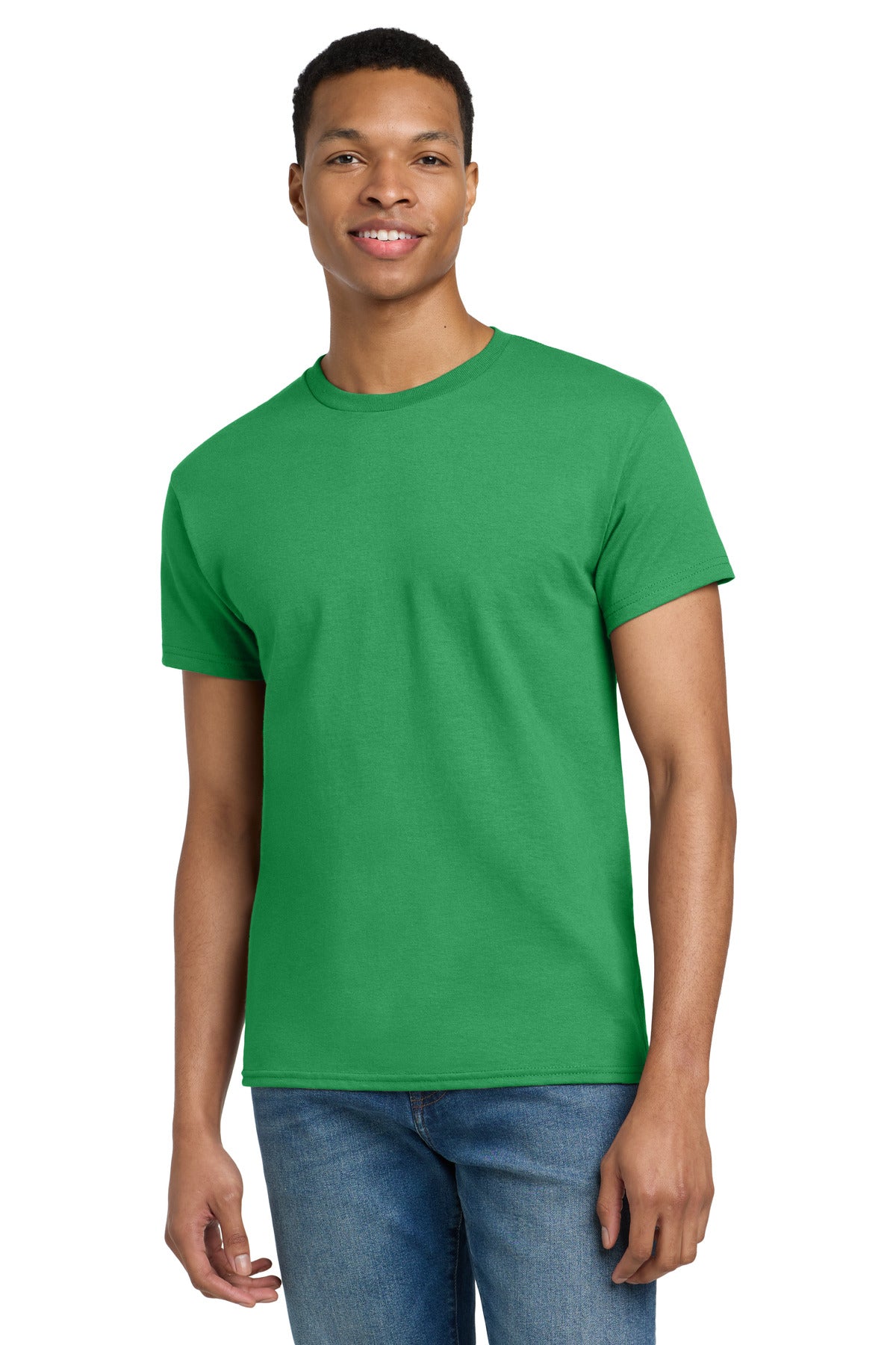 Custom Irish Green Ultra Cotton Cotton Tee 2000, personalized by SanCanDo Swag in Argyle, TX