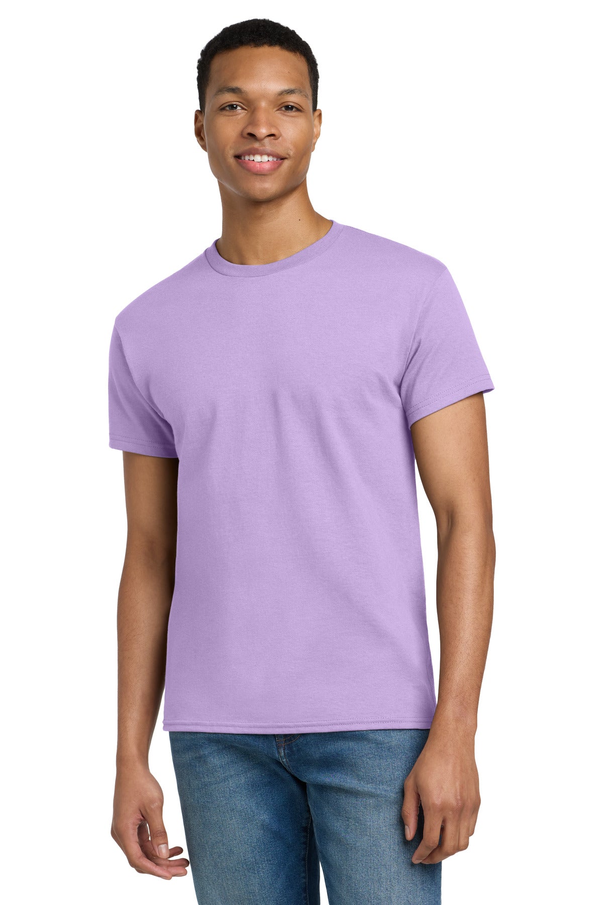 Custom Orchid Ultra Cotton Cotton Tee 2000, personalized by SanCanDo Swag in Argyle, TX
