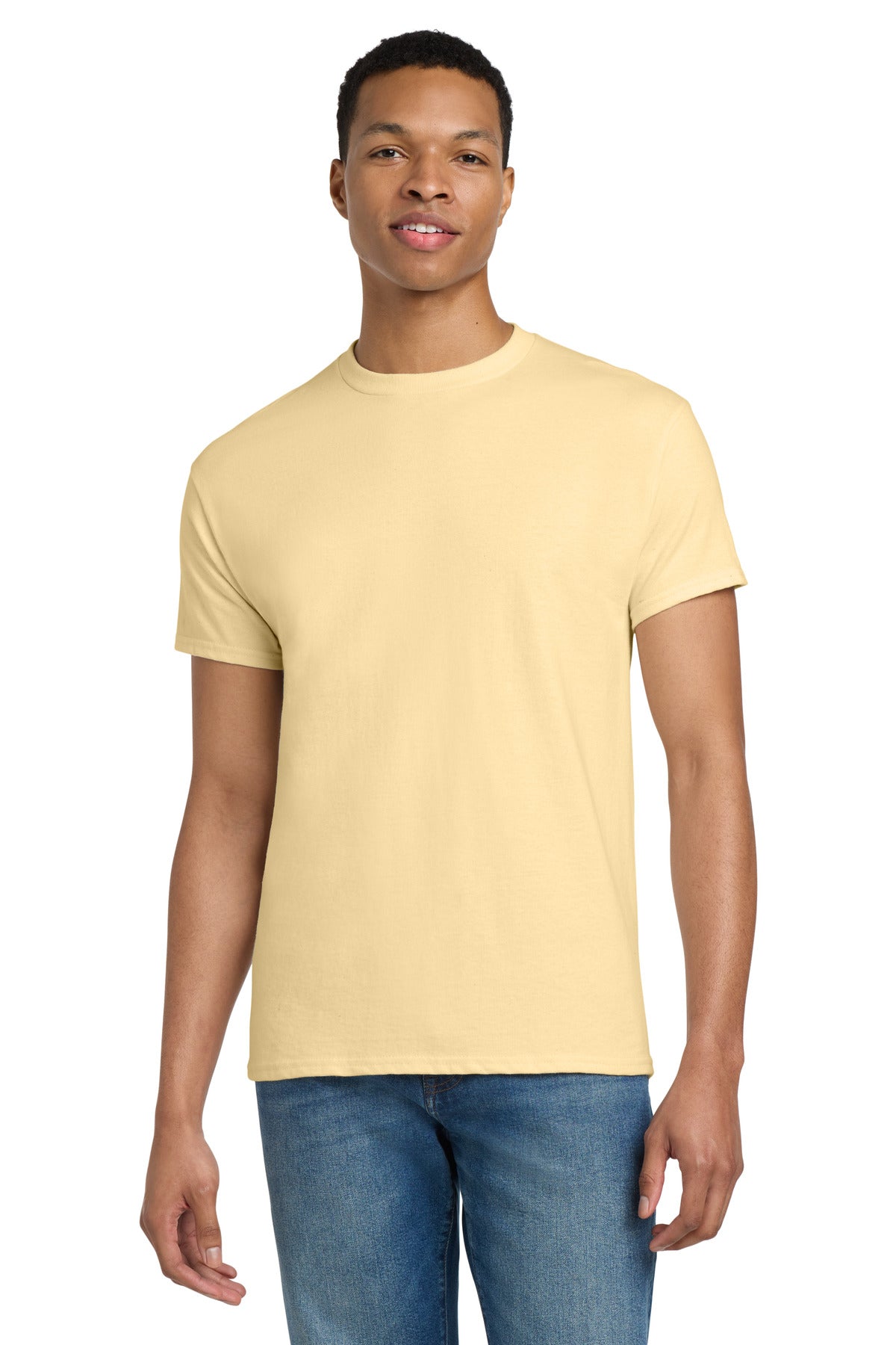 Custom Vegas Gold Ultra Cotton Cotton Tee 2000, personalized by SanCanDo Swag in Argyle, TX