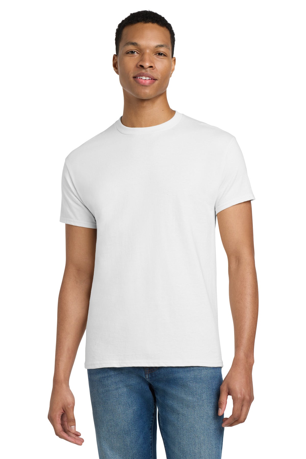 Custom White Ultra Cotton Cotton Tee 2000, personalized by SanCanDo Swag in Argyle, TX