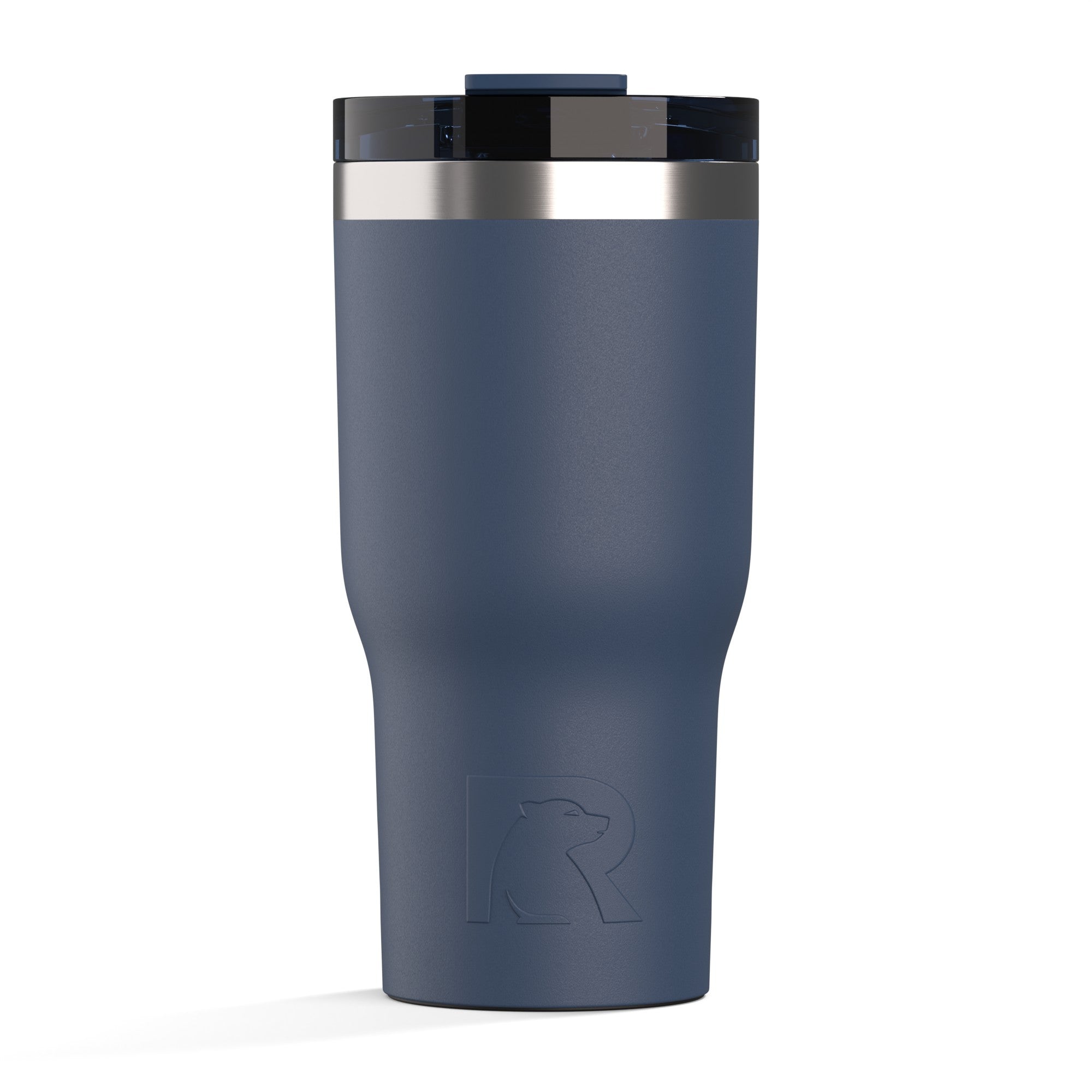 Custom Navy RTIC 20 oz Essential Tumbler, personalized by SanCanDo Swag in Argyle, TX