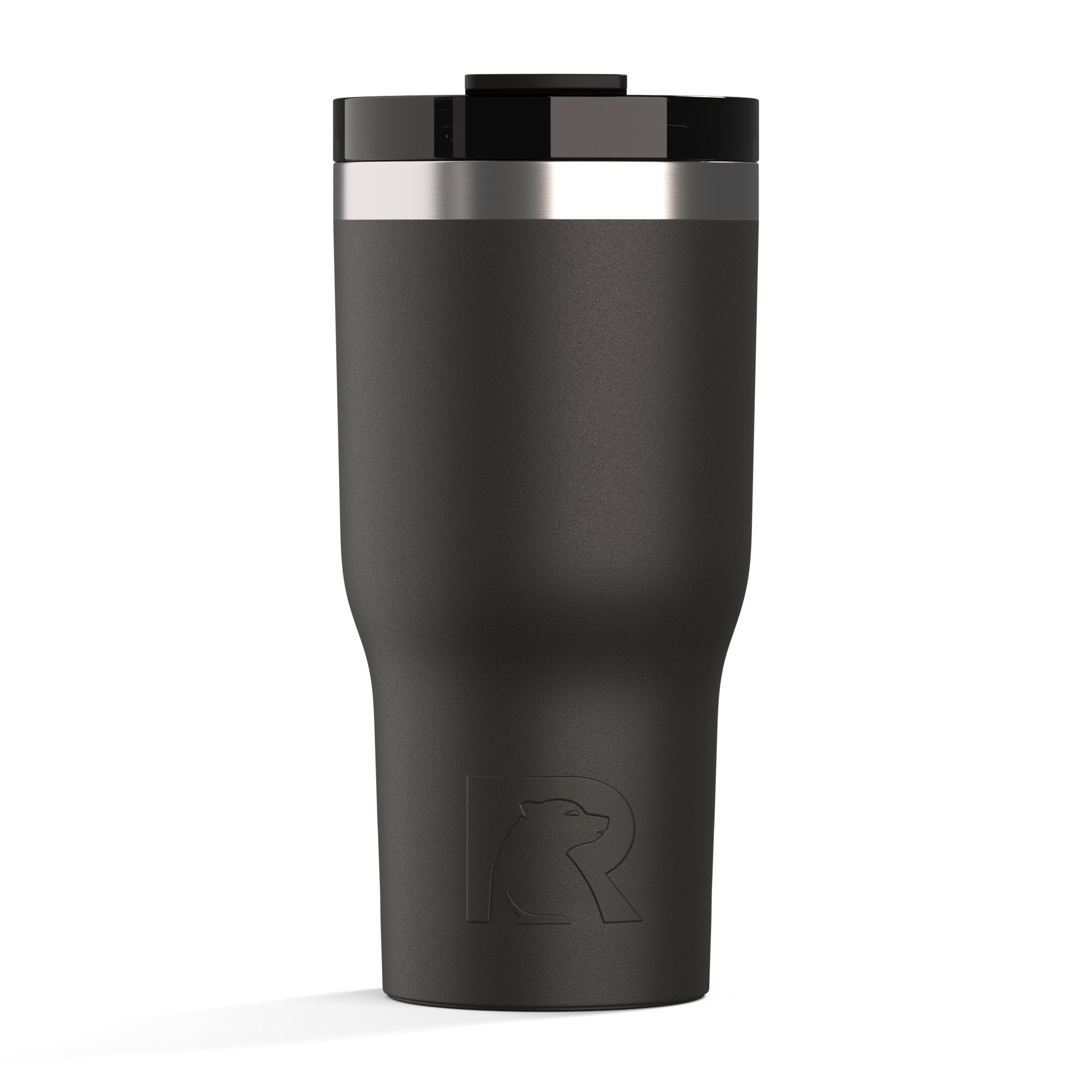 Custom Black RTIC 20 oz Essential Tumbler, personalized by SanCanDo Swag in Argyle, TX