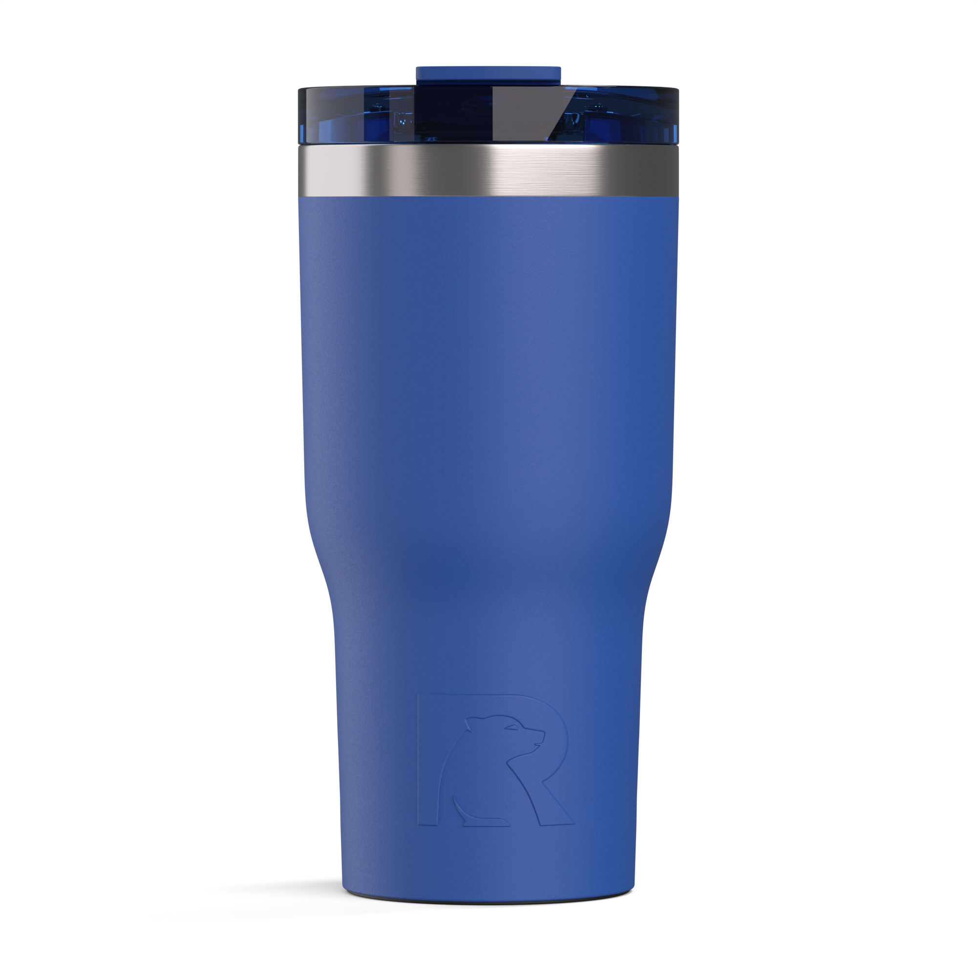 Custom Cobalt RTIC 20 oz Essential Tumbler, personalized by SanCanDo Swag in Argyle, TX