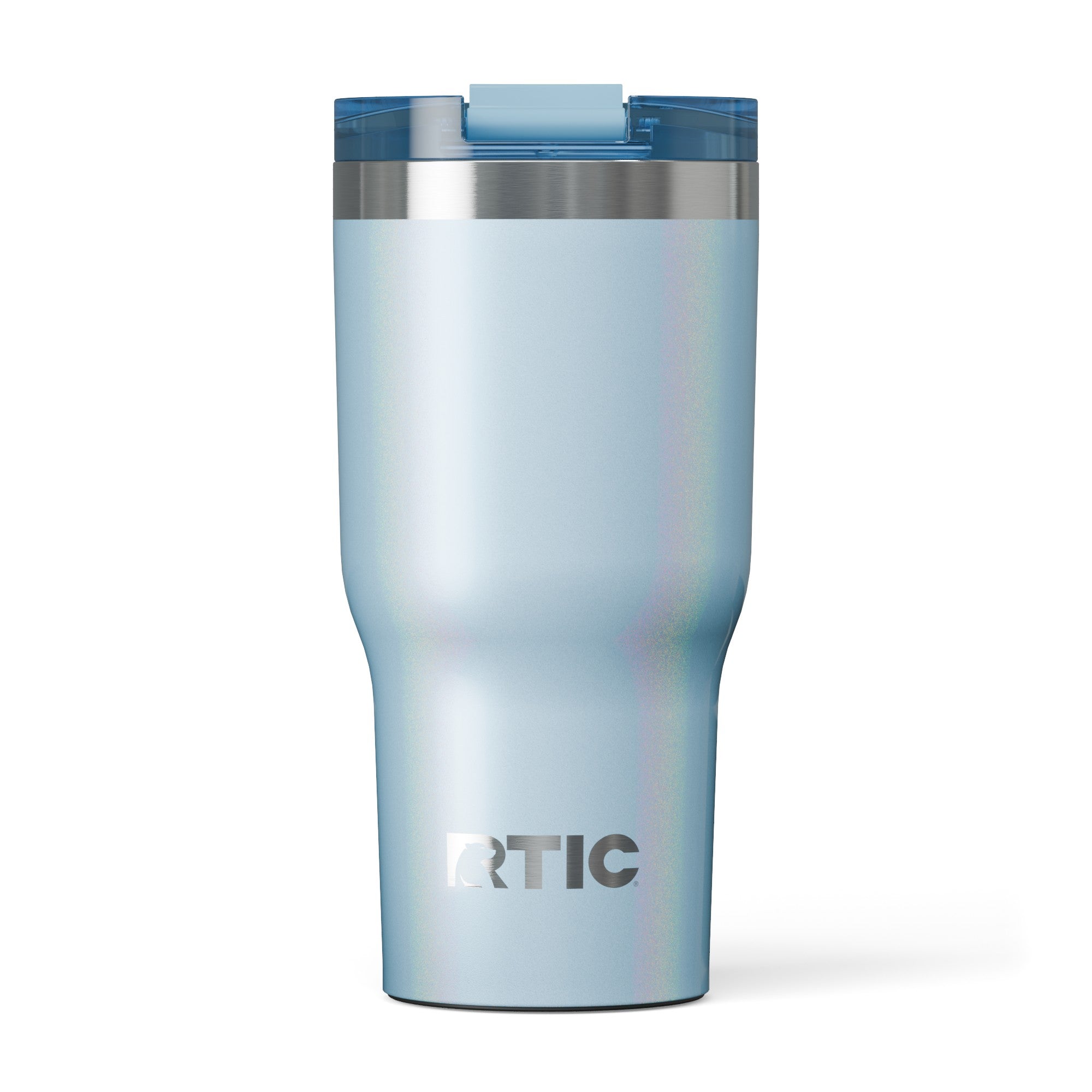 Custom RTIC Ice Glitter RTIC 20 oz Essential Tumbler, personalized by SanCanDo Swag in Argyle, TX