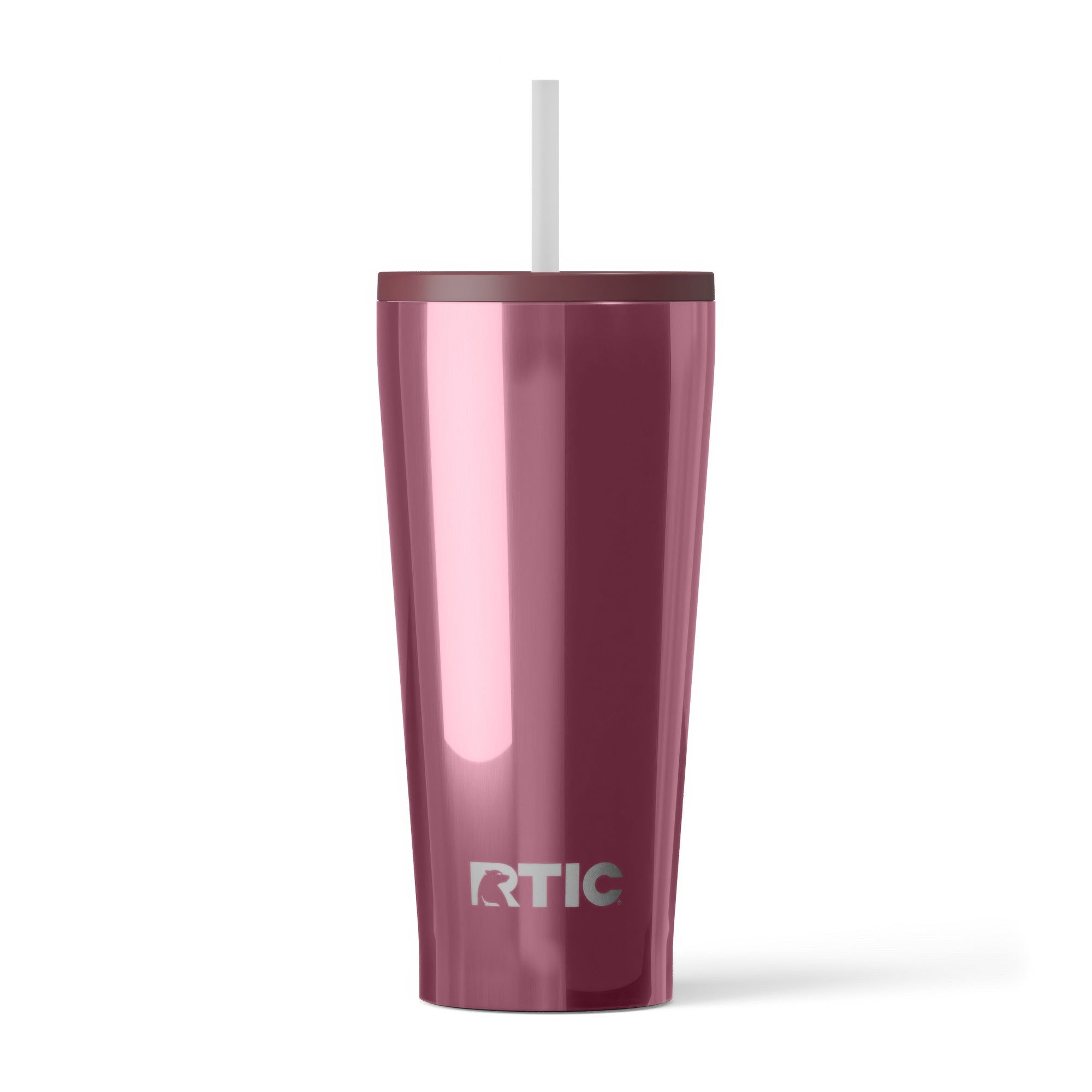 Custom Vintage Rose Metallic RTIC 20 oz Everyday Tumbler, personalized by SanCanDo Swag in Argyle, TX