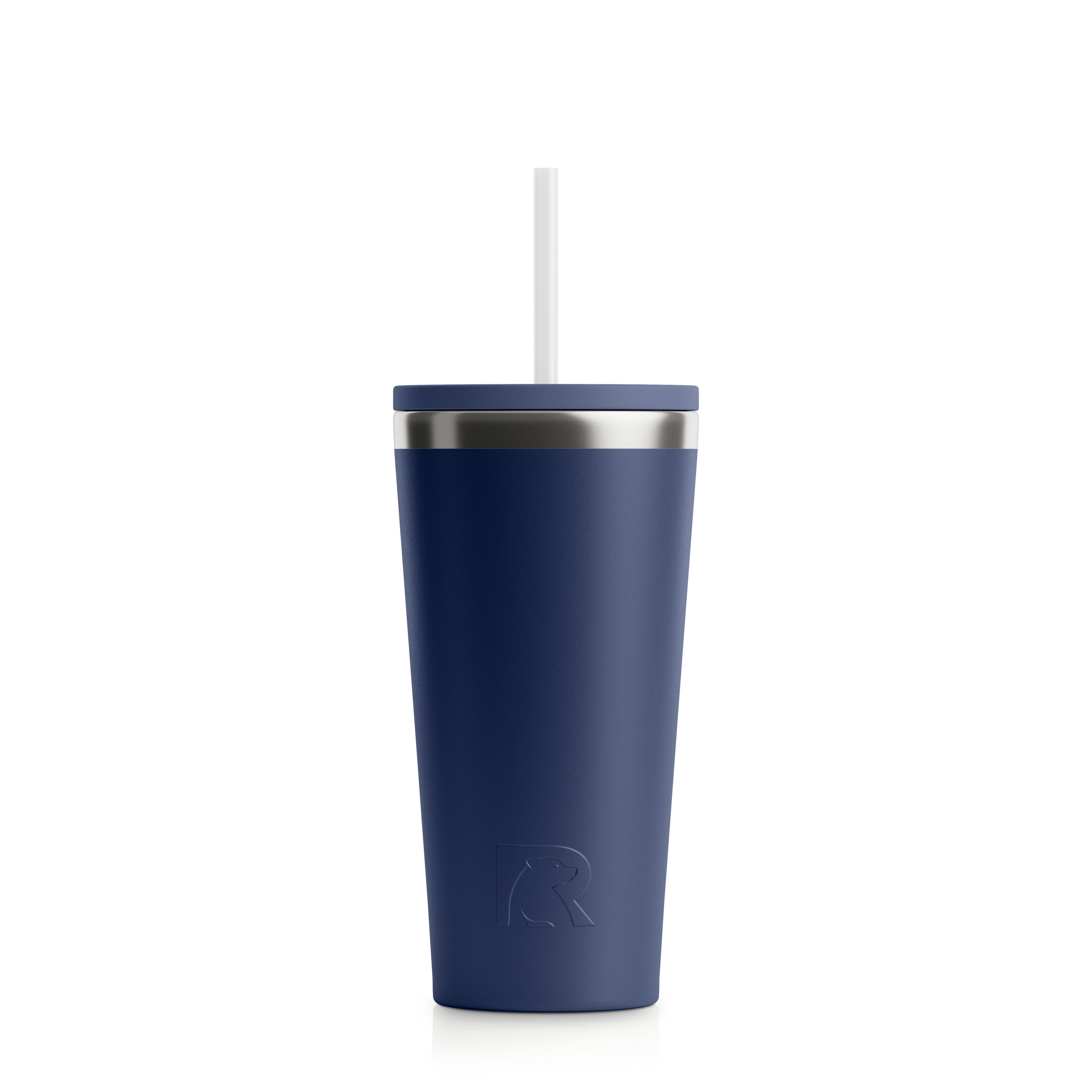 Custom Navy RTIC 20 oz Everyday Tumbler, personalized by SanCanDo Swag in Argyle, TX