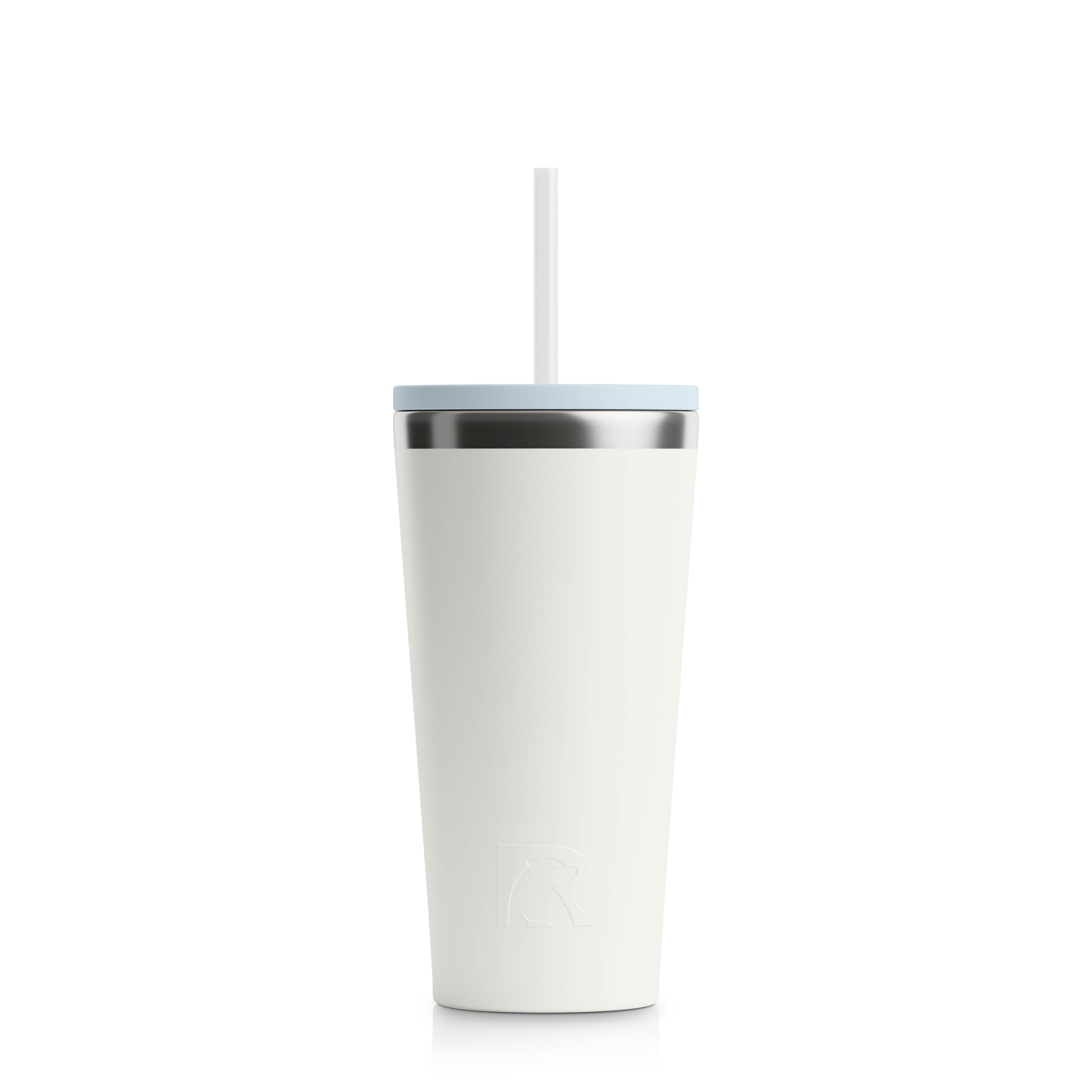 Custom White RTIC 20 oz Everyday Tumbler, personalized by SanCanDo Swag in Argyle, TX