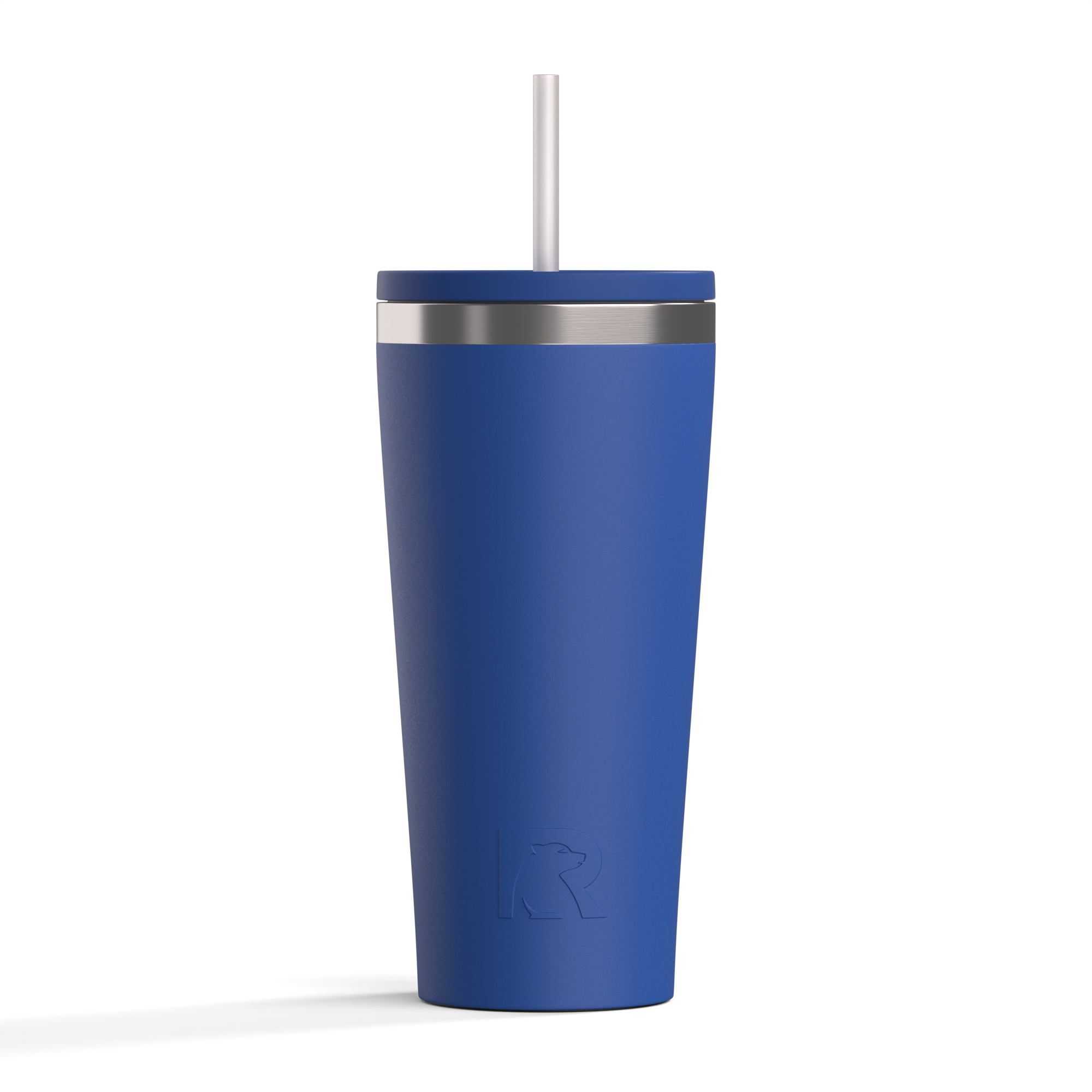 Custom Cobalt RTIC 20 oz Everyday Tumbler, personalized by SanCanDo Swag in Argyle, TX