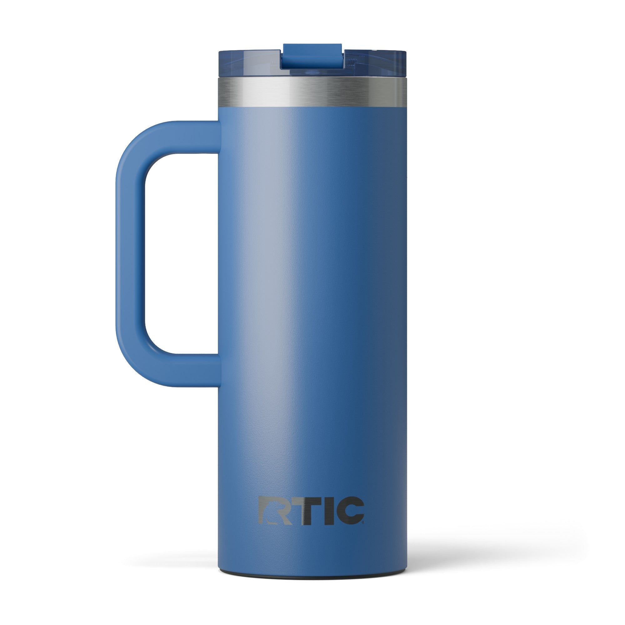 Custom Pond RTIC 20 oz Road Trip Travel Mug, personalized by SanCanDo Swag in Argyle, TX