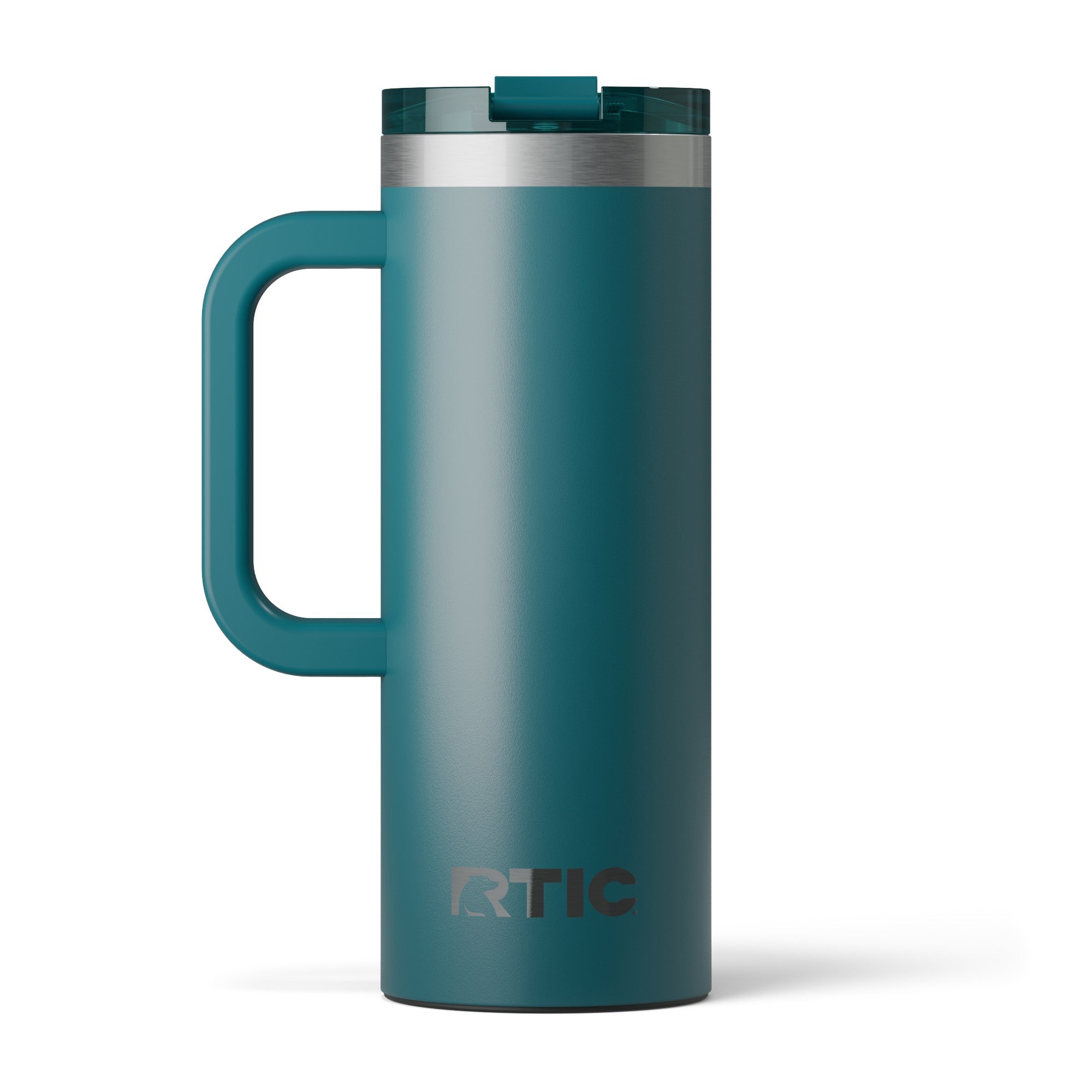 Custom Deep Harbor RTIC 20 oz Road Trip Travel Mug, personalized by SanCanDo Swag in Argyle, TX