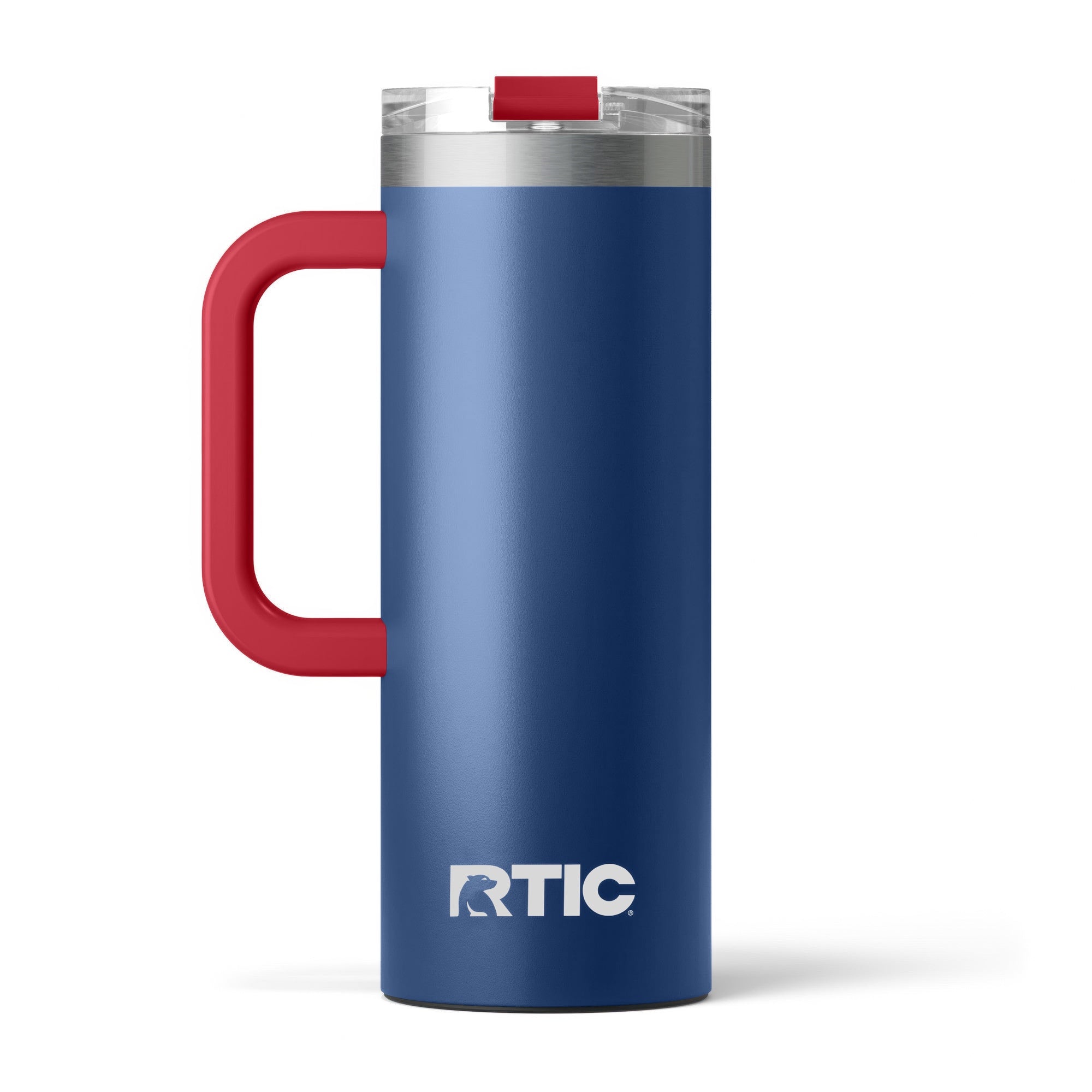 Custom Patriot RTIC 20 oz Road Trip Travel Mug, personalized by SanCanDo Swag in Argyle, TX