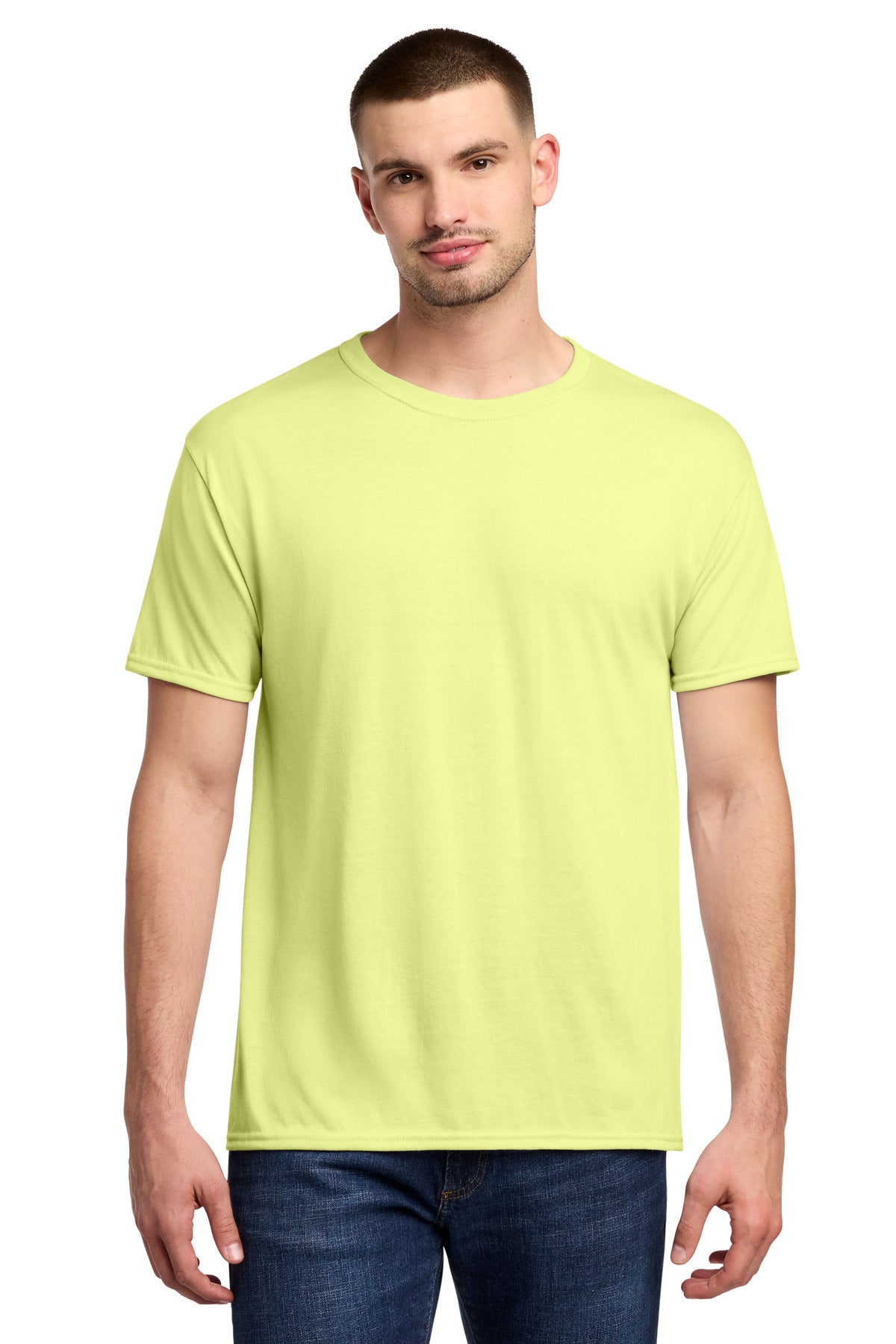Custom Celery Juice Dri-Power 100% Polyester Tee 21M, personalized by SanCanDo Swag in Argyle, TX