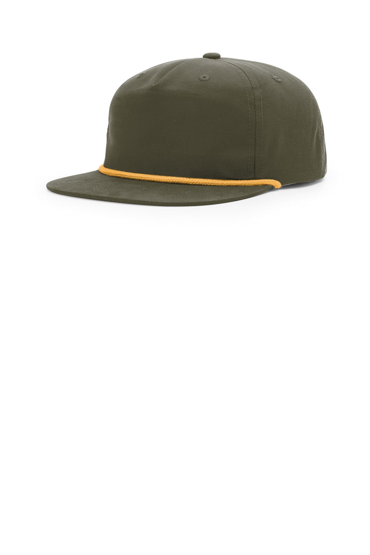 Custom Loden/ Gold Umpqua Gramps Cap 256, personalized by SanCanDo Swag in Argyle, TX