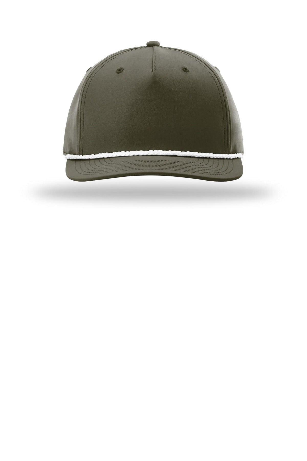 Dark Olive/ White | Front | hat_front