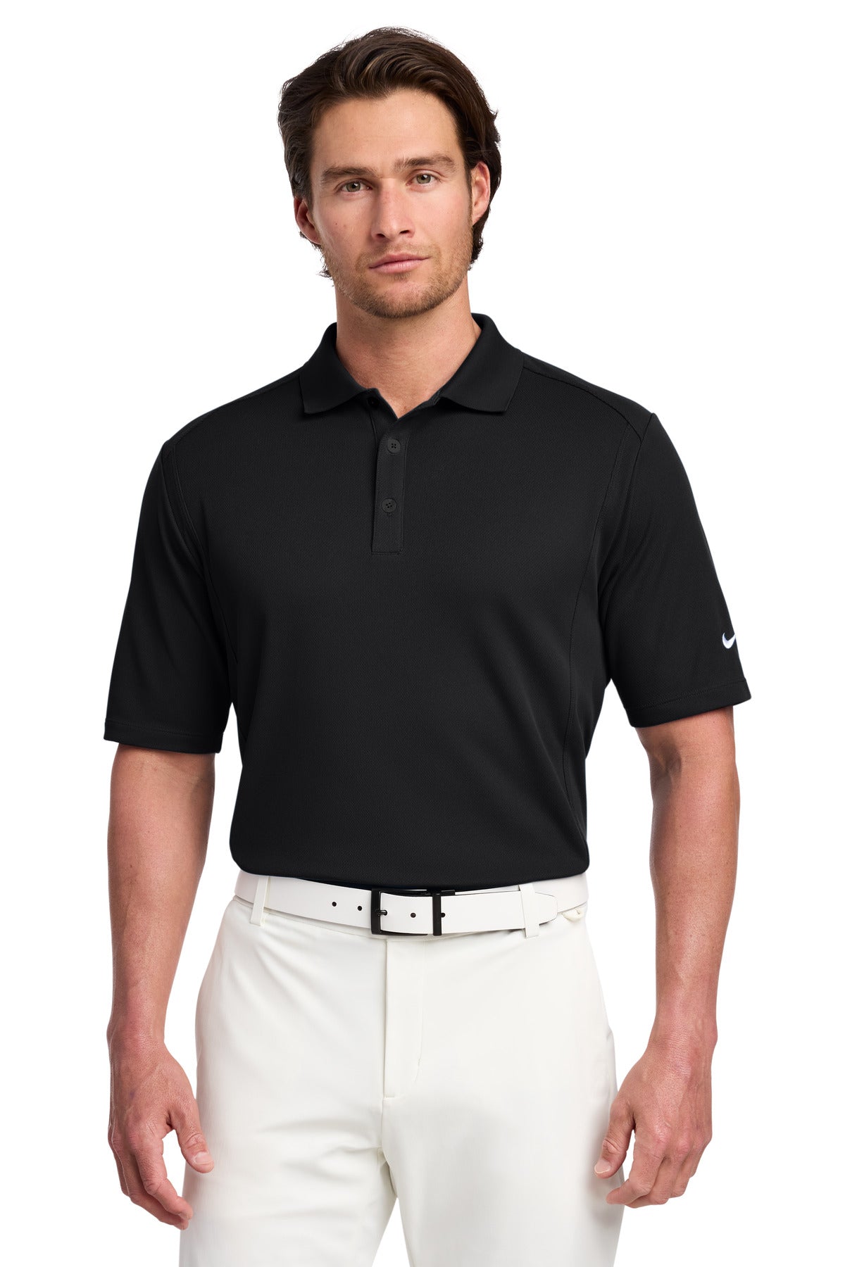 Custom Black Dri-FIT Classic Polo 267020, personalized by SanCanDo Swag in Argyle, TX