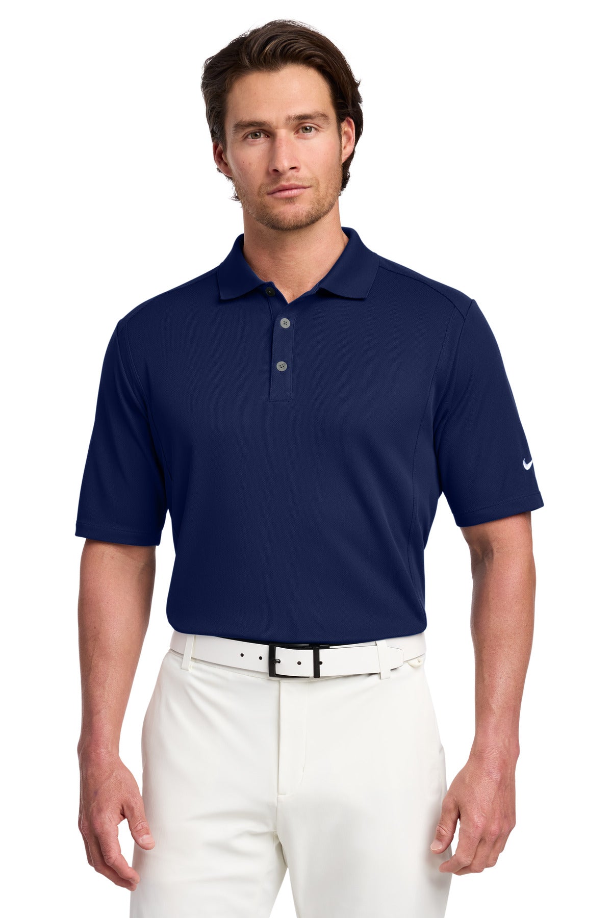 Custom Midnight Navy Dri-FIT Classic Polo 267020, personalized by SanCanDo Swag in Argyle, TX