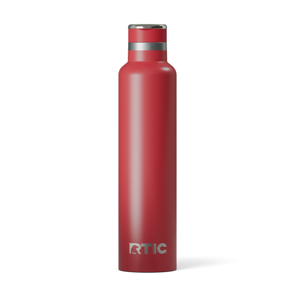 Custom RTIC 26 oz Journey Bottle in Flag Red, personalized by SanCanDo Swag in Argyle, TX