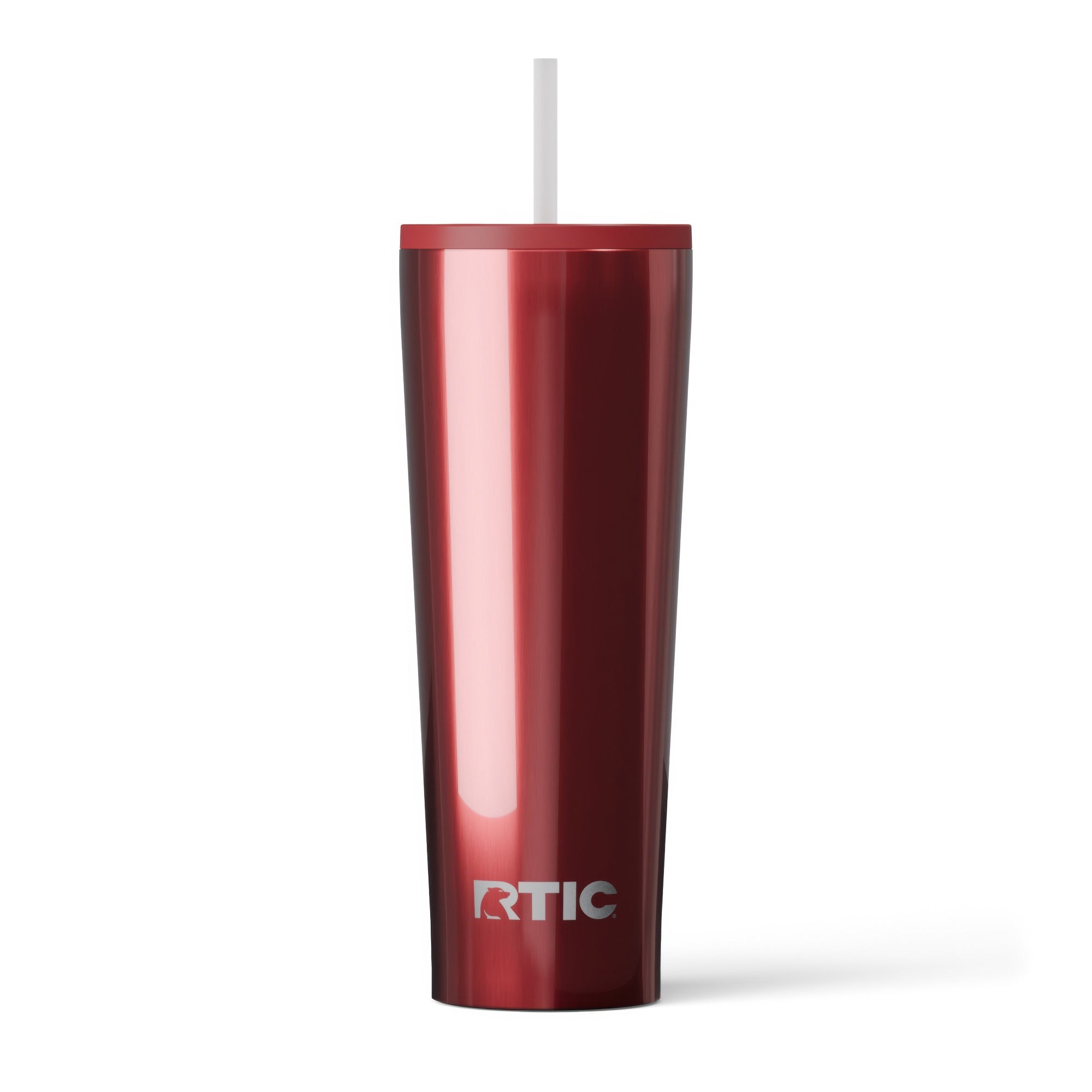 Custom Black Cherry Metallic RTIC 28 oz Everyday Tumbler, personalized by SanCanDo Swag in Argyle, TX