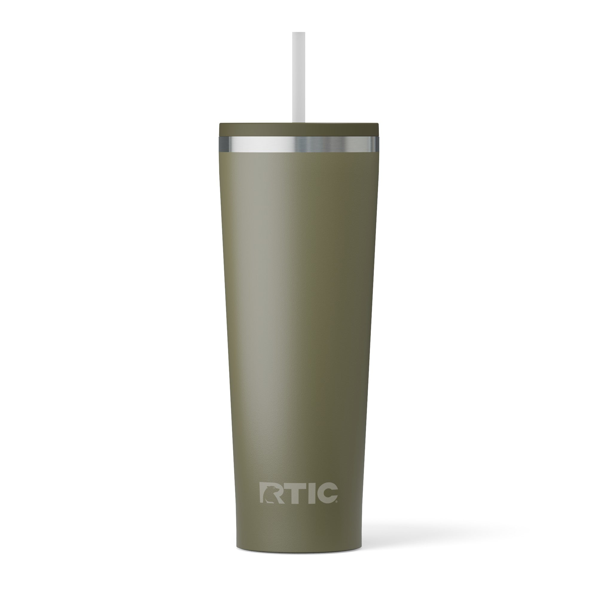 Custom Olive RTIC 28 oz Everyday Tumbler, personalized by SanCanDo Swag in Argyle, TX