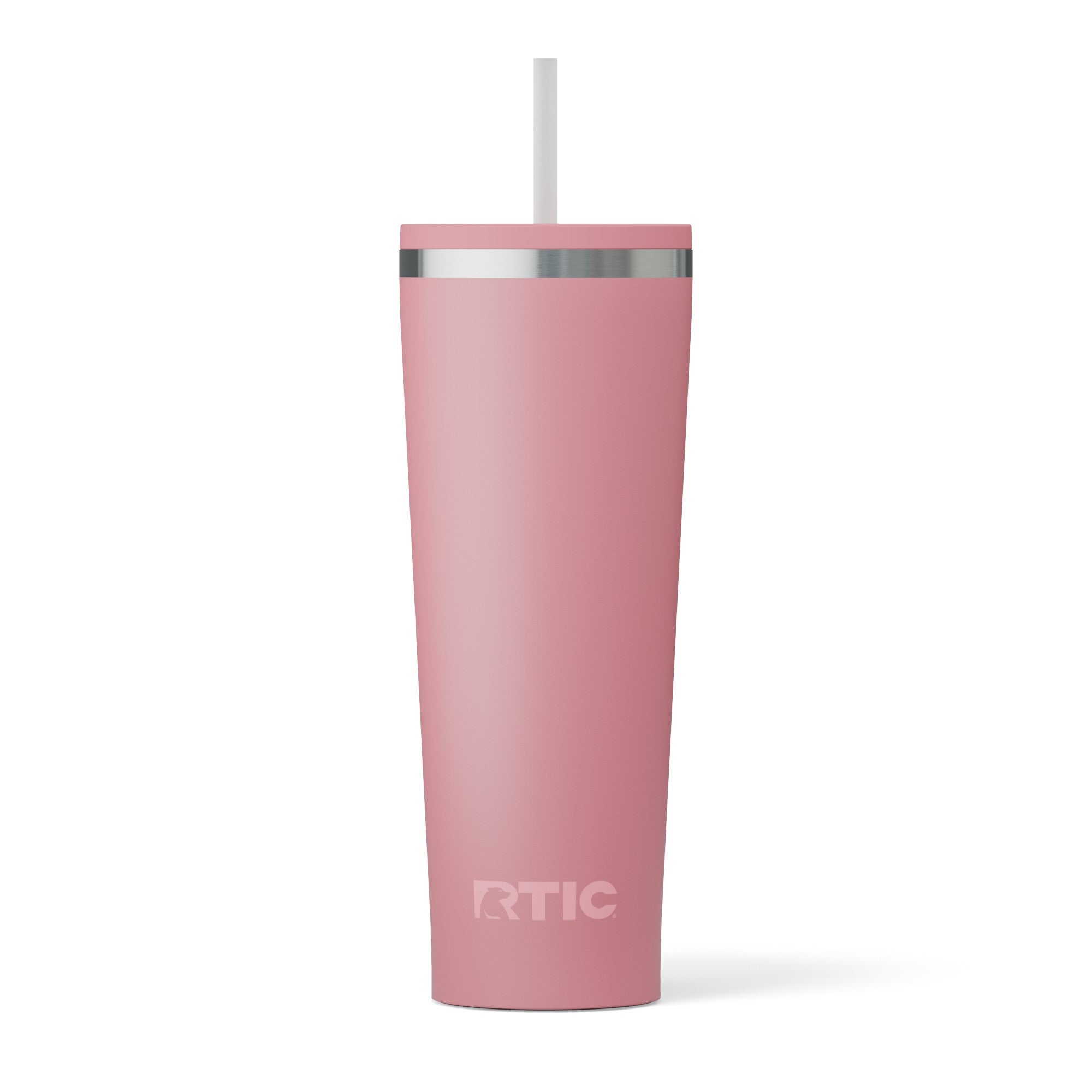 Custom Dusty Rose RTIC 28 oz Everyday Tumbler, personalized by SanCanDo Swag in Argyle, TX