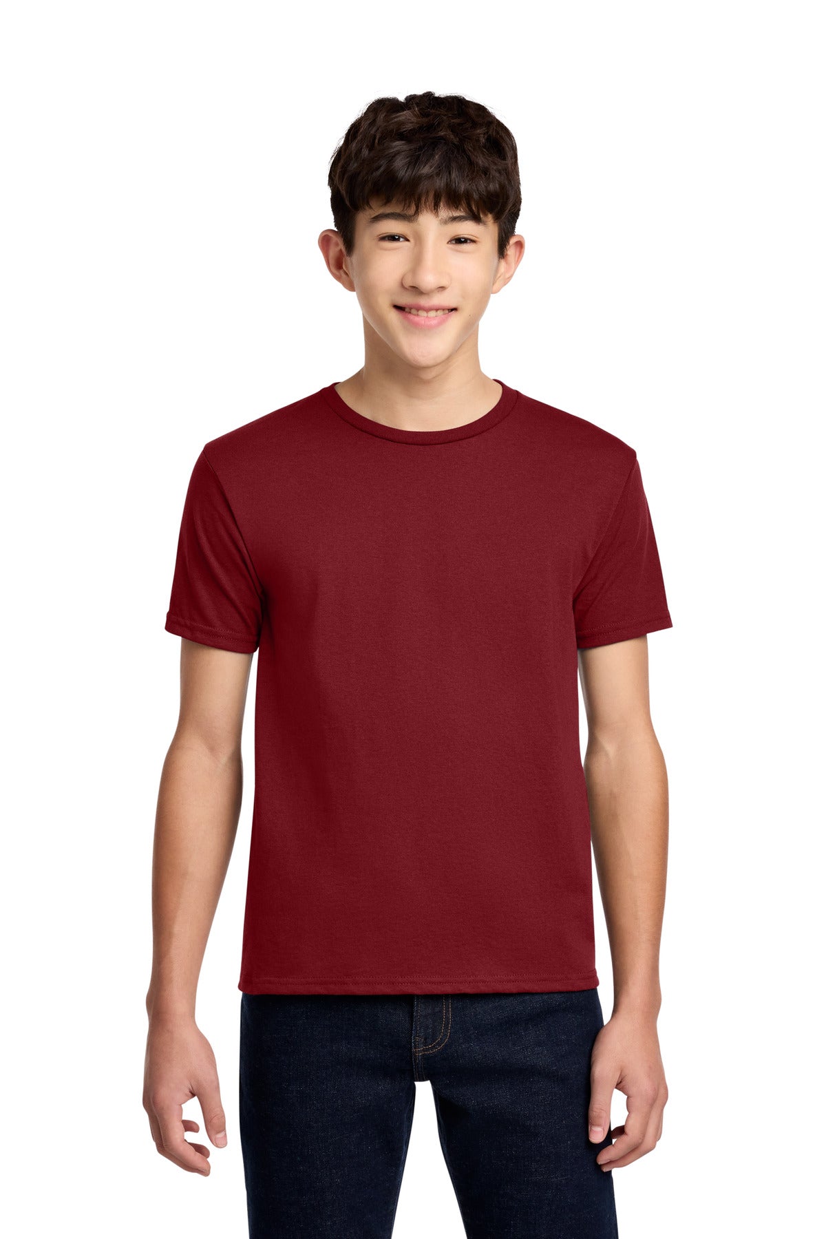 Custom Cardinal Youth Dri-Power 50/50 Cotton/Poly Tee 29B, personalized by SanCanDo Swag in Argyle, TX