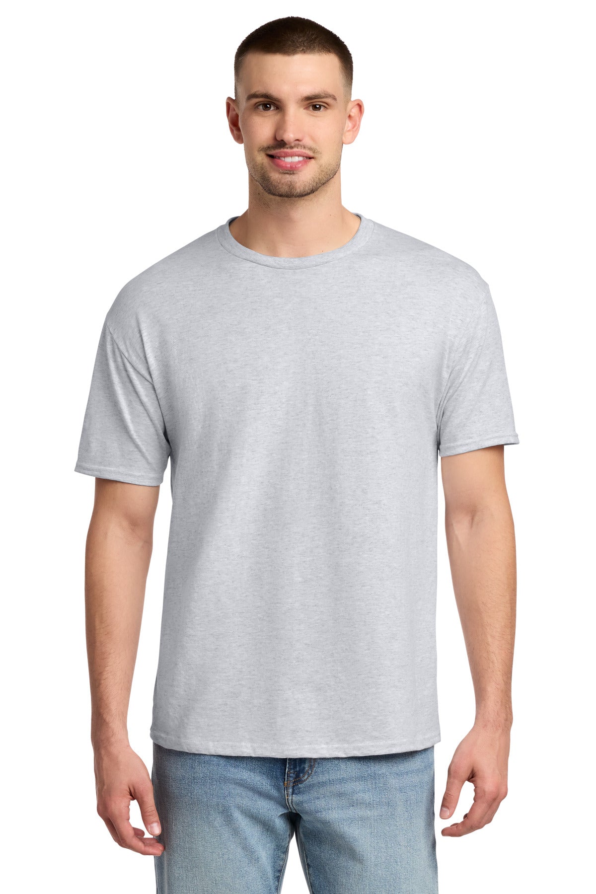 Custom Ash Dri-Power 50/50 Cotton/Poly Tee 29M, personalized by SanCanDo Swag in Argyle, TX