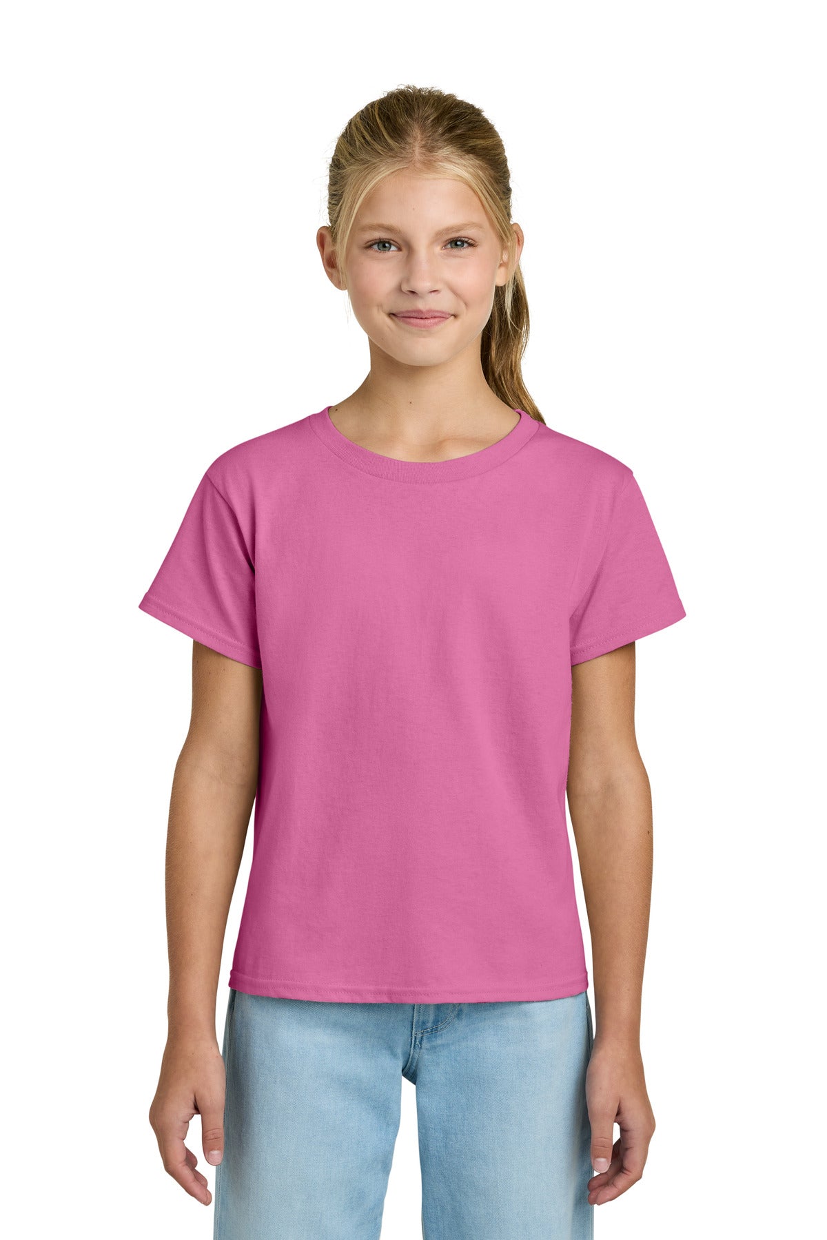 Custom Azalea Youth Light Cotton Tee 3000B, personalized by SanCanDo Swag in Argyle, TX
