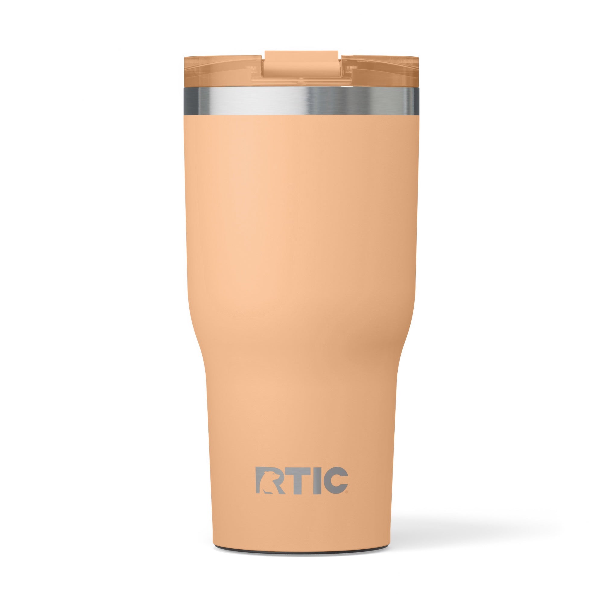 Custom Peach Tea RTIC 30 oz Essential Tumbler, personalized by SanCanDo Swag in Argyle, TX