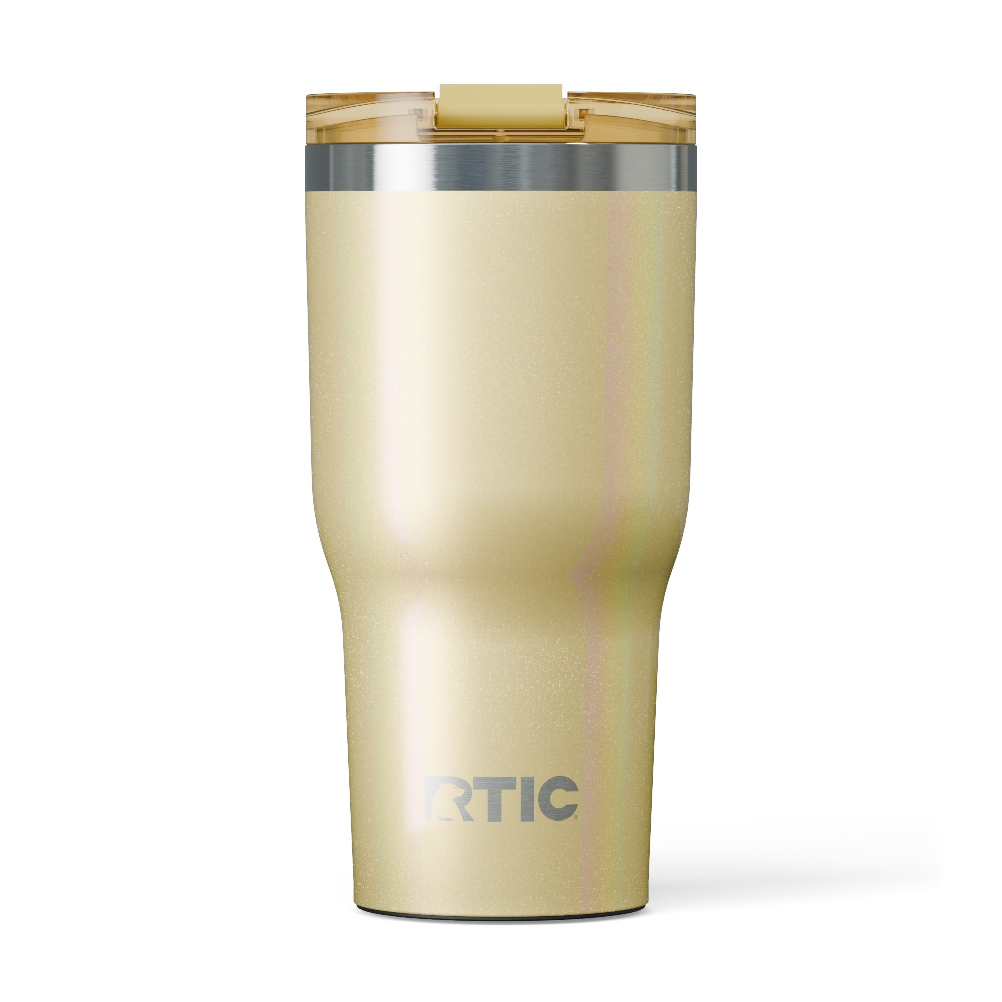 Custom Sunlight Glitter RTIC 30 oz Essential Tumbler, personalized by SanCanDo Swag in Argyle, TX