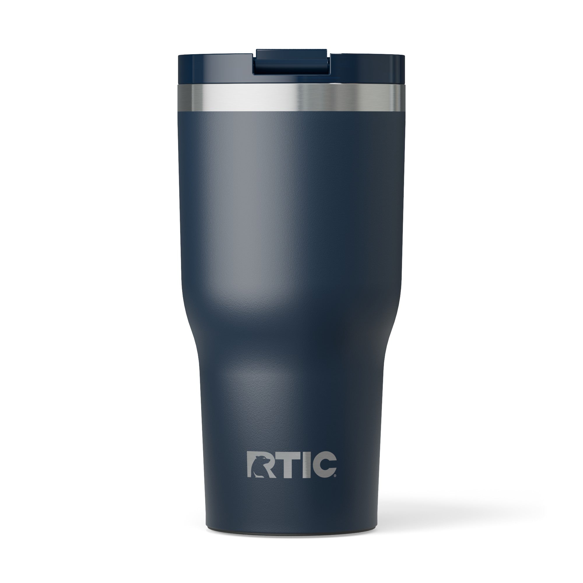 Custom Navy RTIC 30 oz Essential Tumbler, personalized by SanCanDo Swag in Argyle, TX