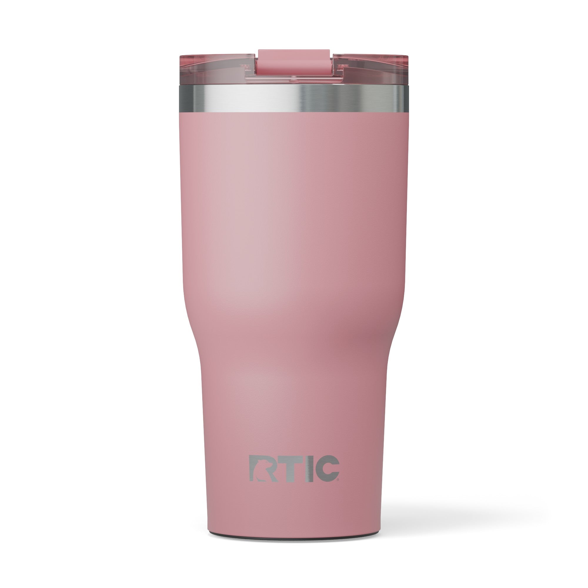 Custom Dusty Rose RTIC 30 oz Essential Tumbler, personalized by SanCanDo Swag in Argyle, TX