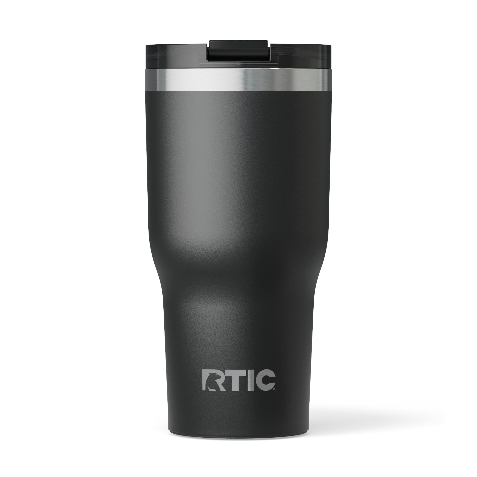 Custom Black RTIC 30 oz Essential Tumbler, personalized by SanCanDo Swag in Argyle, TX