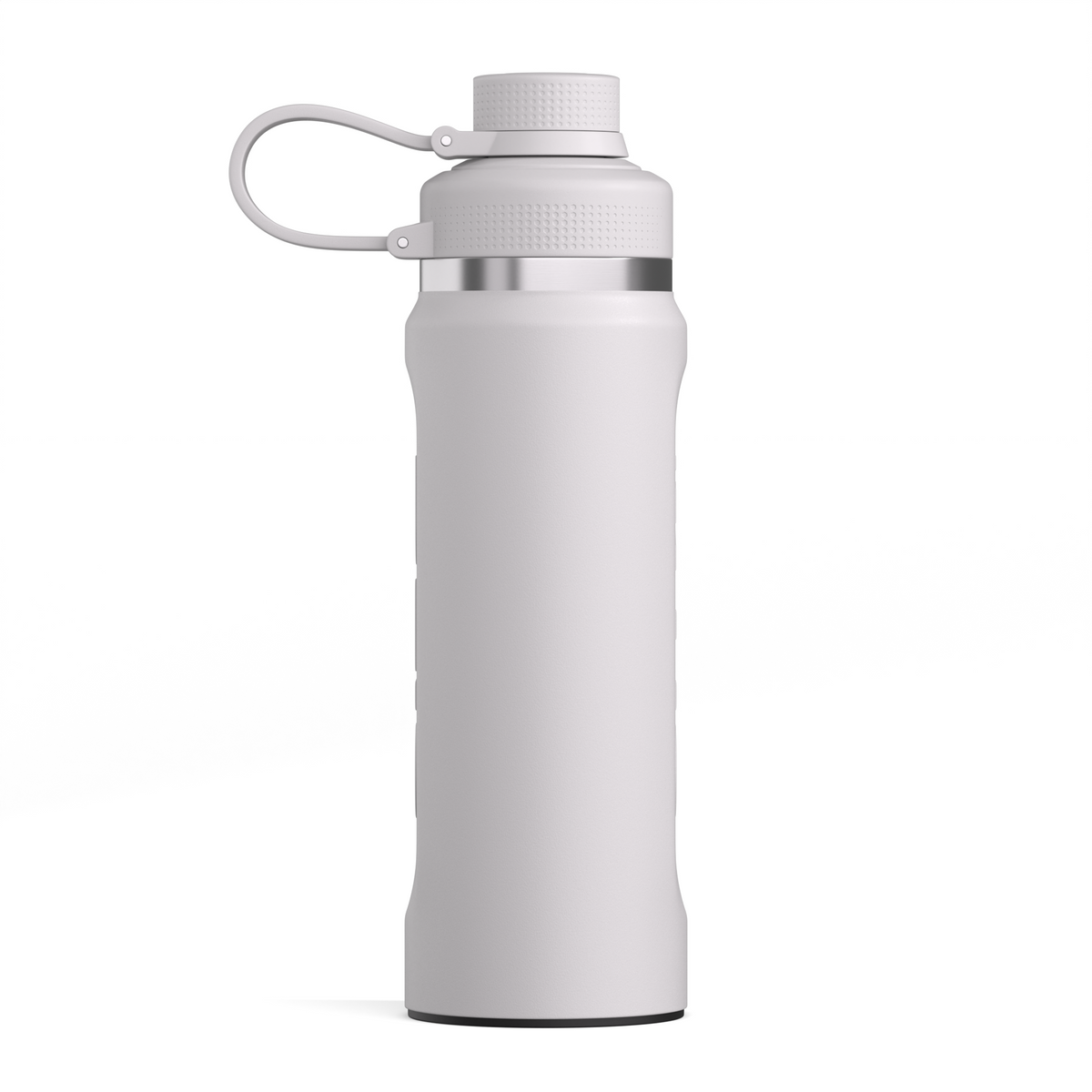 Custom RTIC 30 oz Refuel Bottle in Cool Grey, personalized by SanCanDo Swag in Argyle, TX